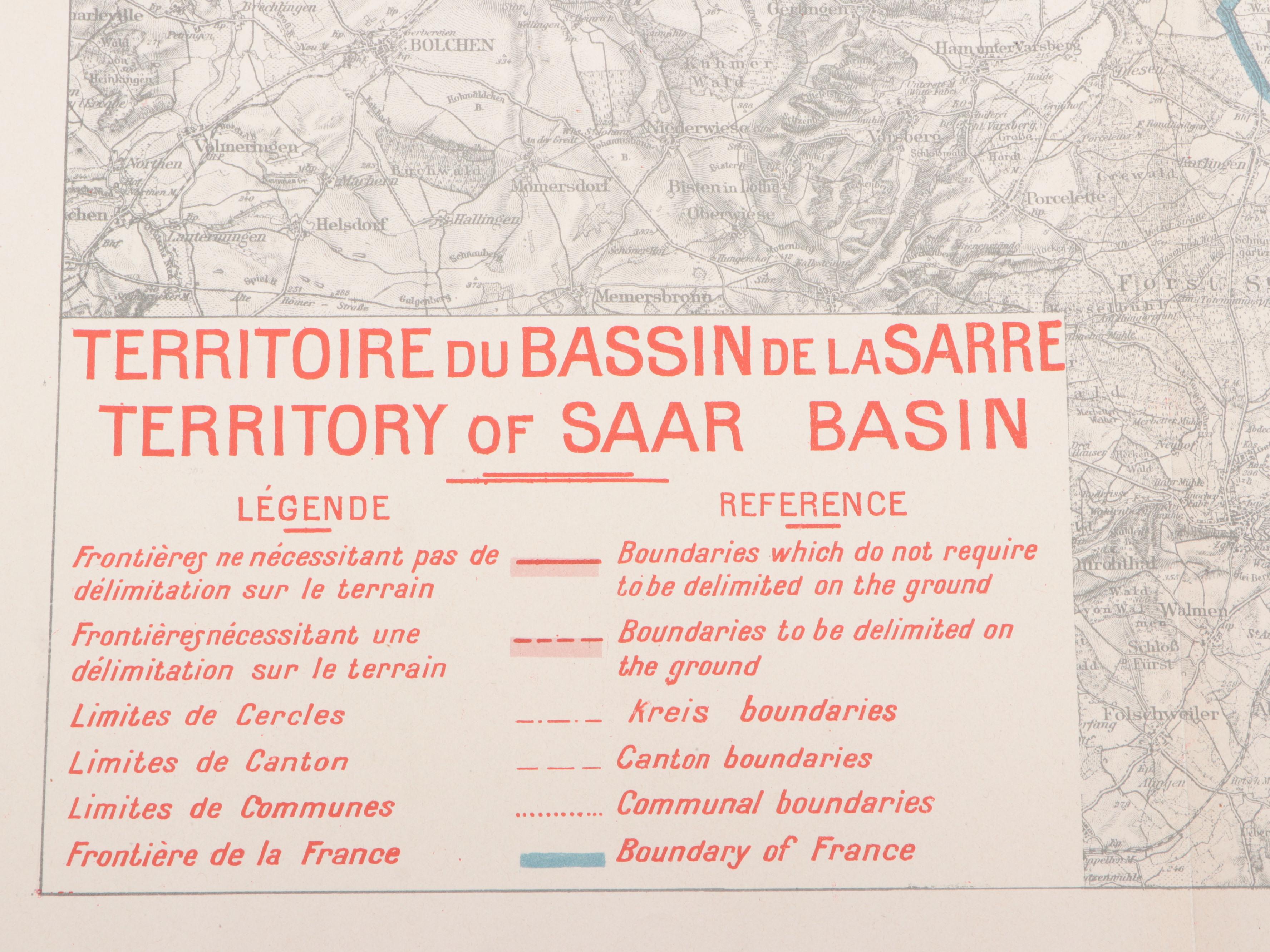 Treaty of Versailles Archive Featuring Edition Presented to Gen. Tasker H. Bliss