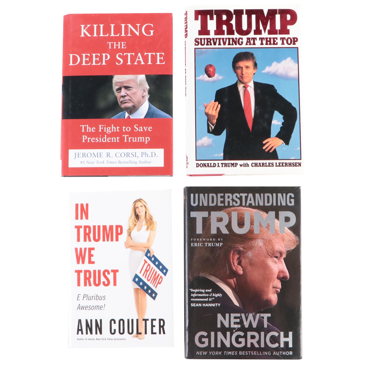 Signed First Edition "Understanding Trump" by Newt Gingrich and More