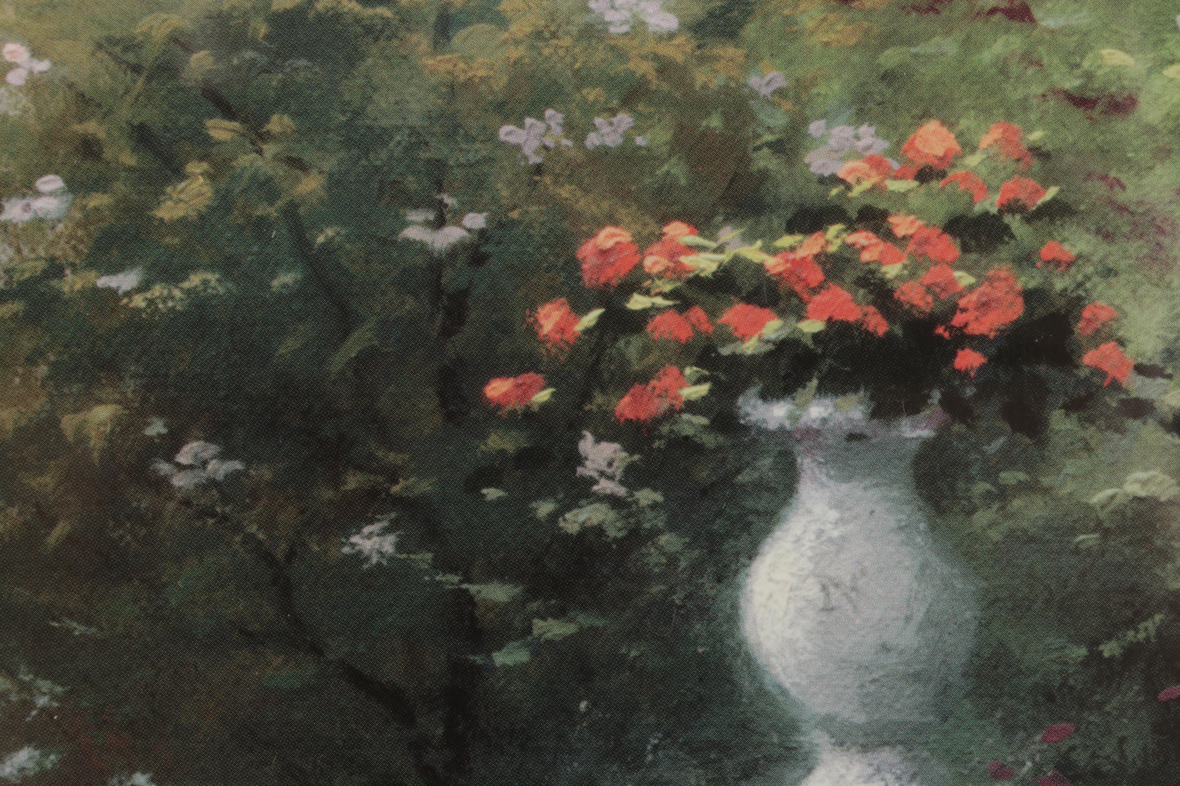 Thomas Kinkade Offset Lithograph "Homestead House," Circa 1993