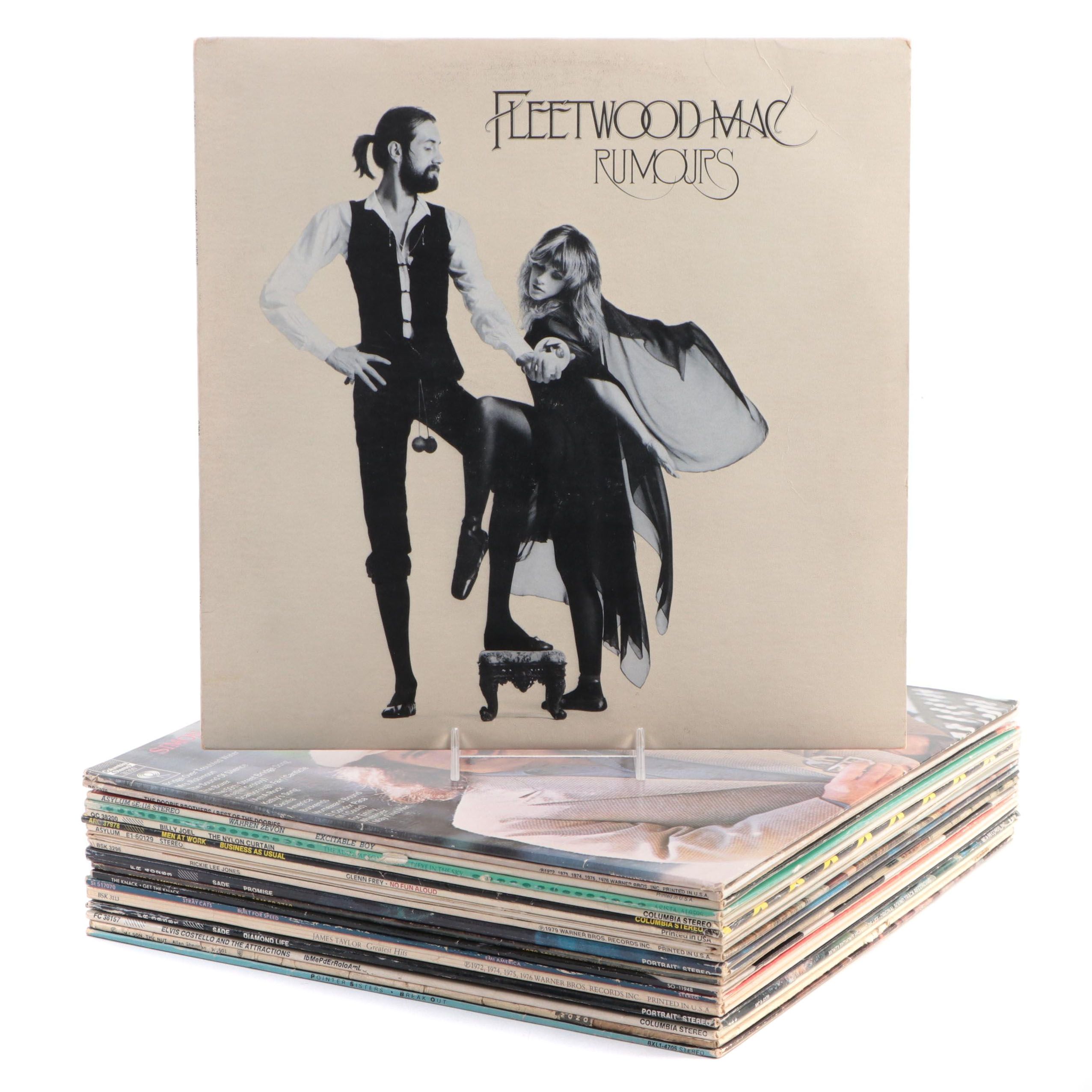 Fleetwood Mac, Elvis Costello, Sade, Stray Cats and Other Vinyl Records