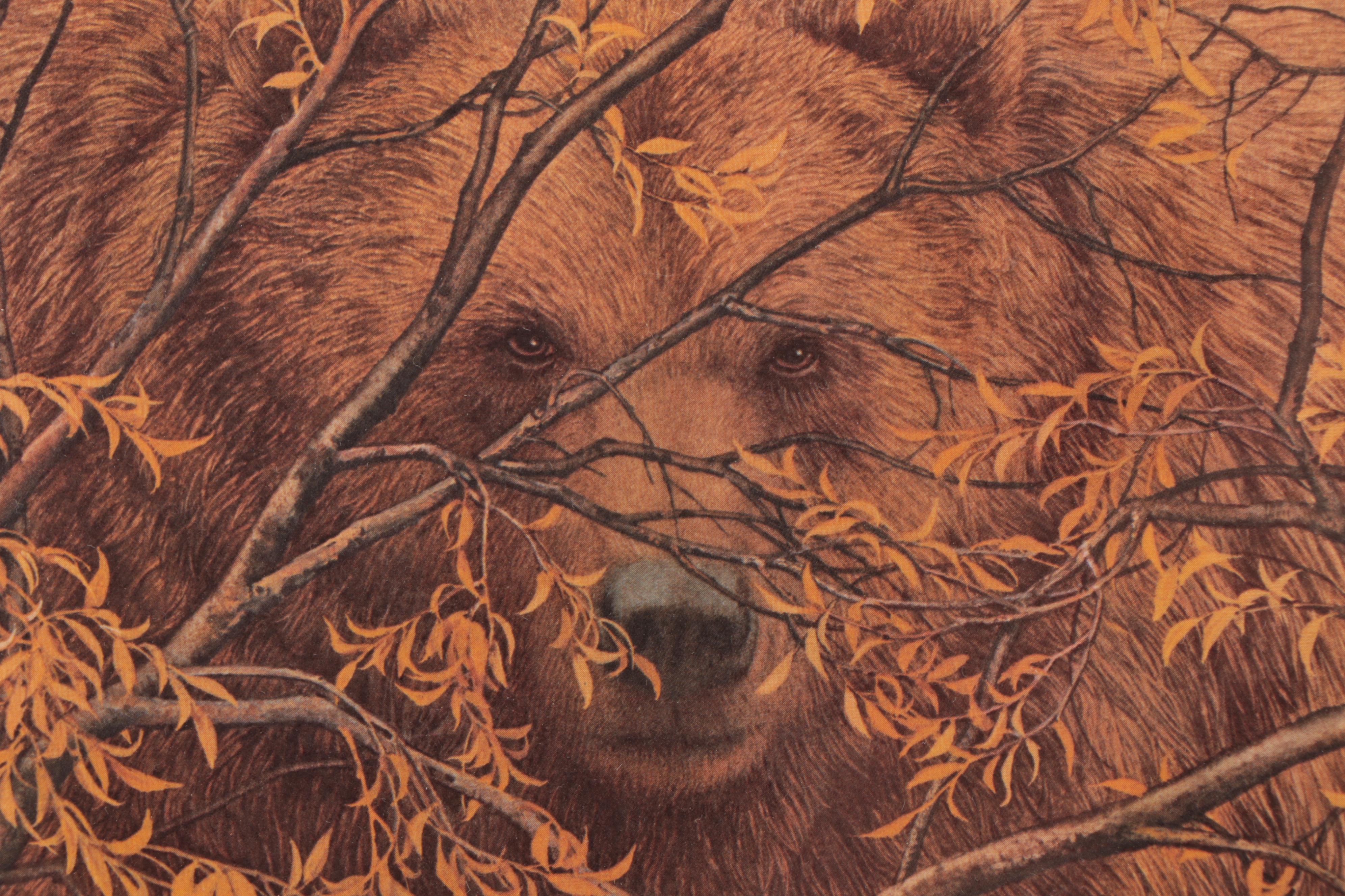 Bev Doolittle Offset Lithograph "Doubled Back," Late 20th Century