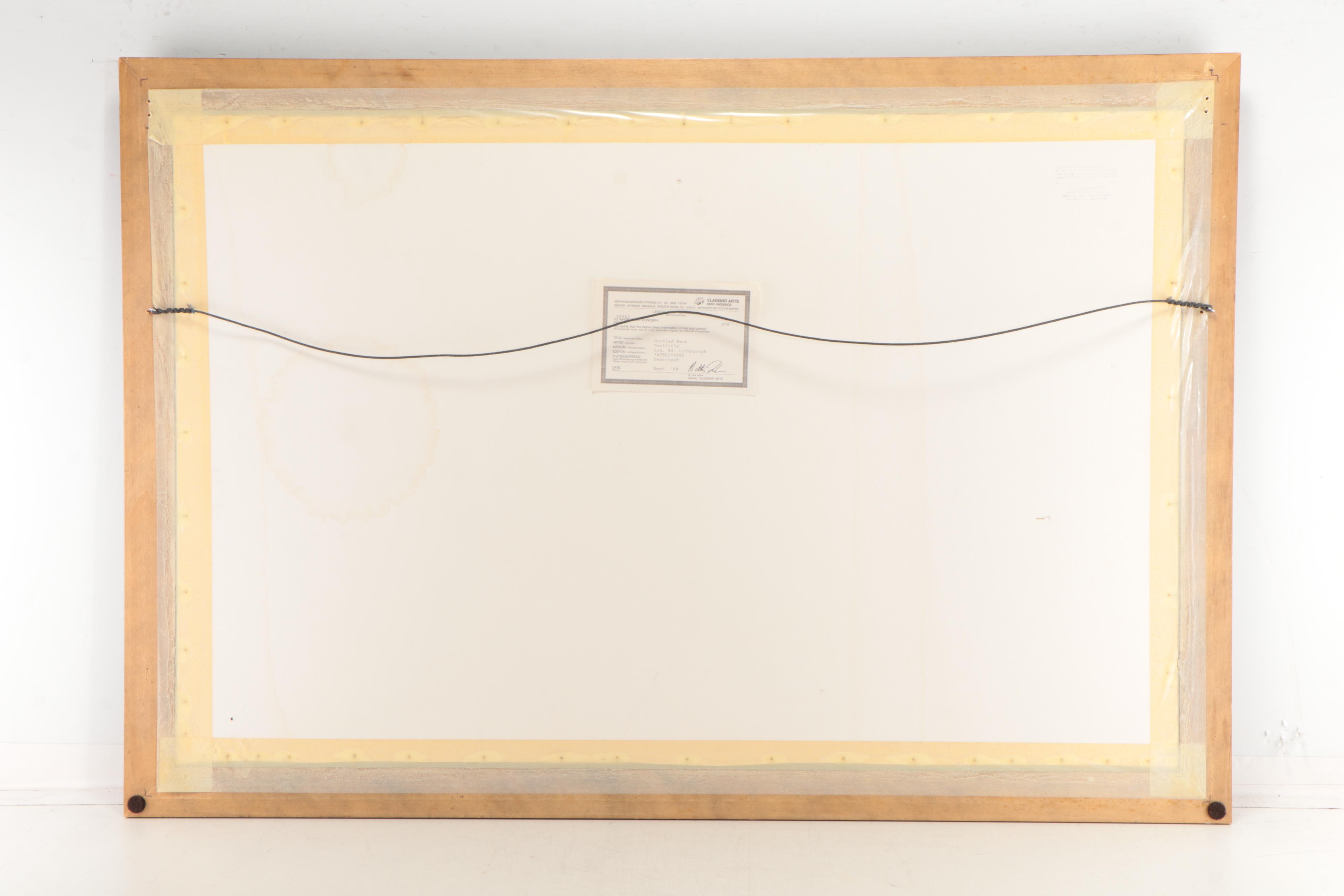 Bev Doolittle Offset Lithograph "Doubled Back," Late 20th Century