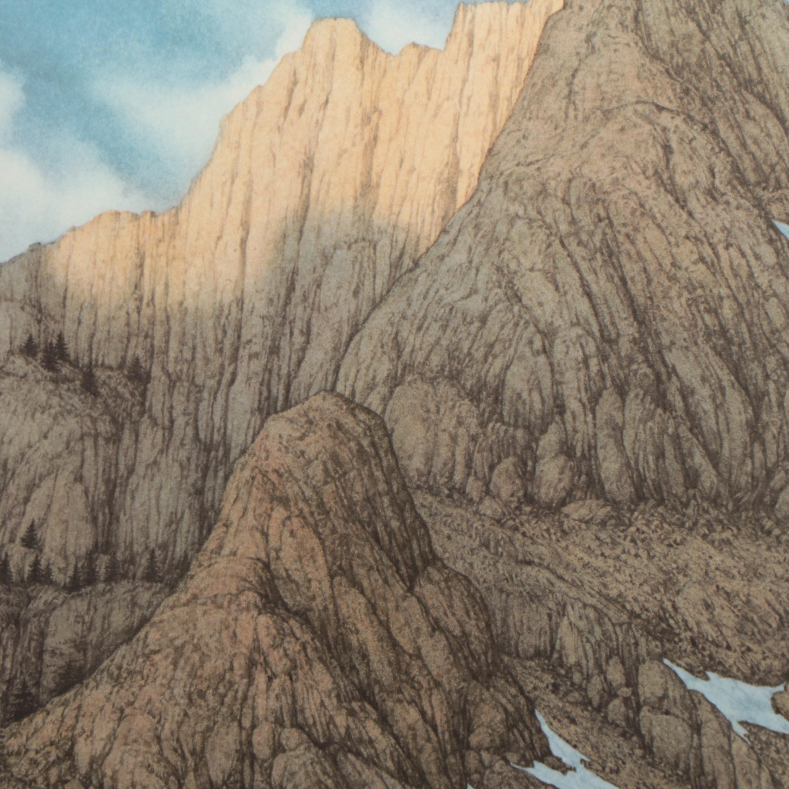 Bev Doolittle Offset Lithograph "Season of the Eagle," Late 20th Century