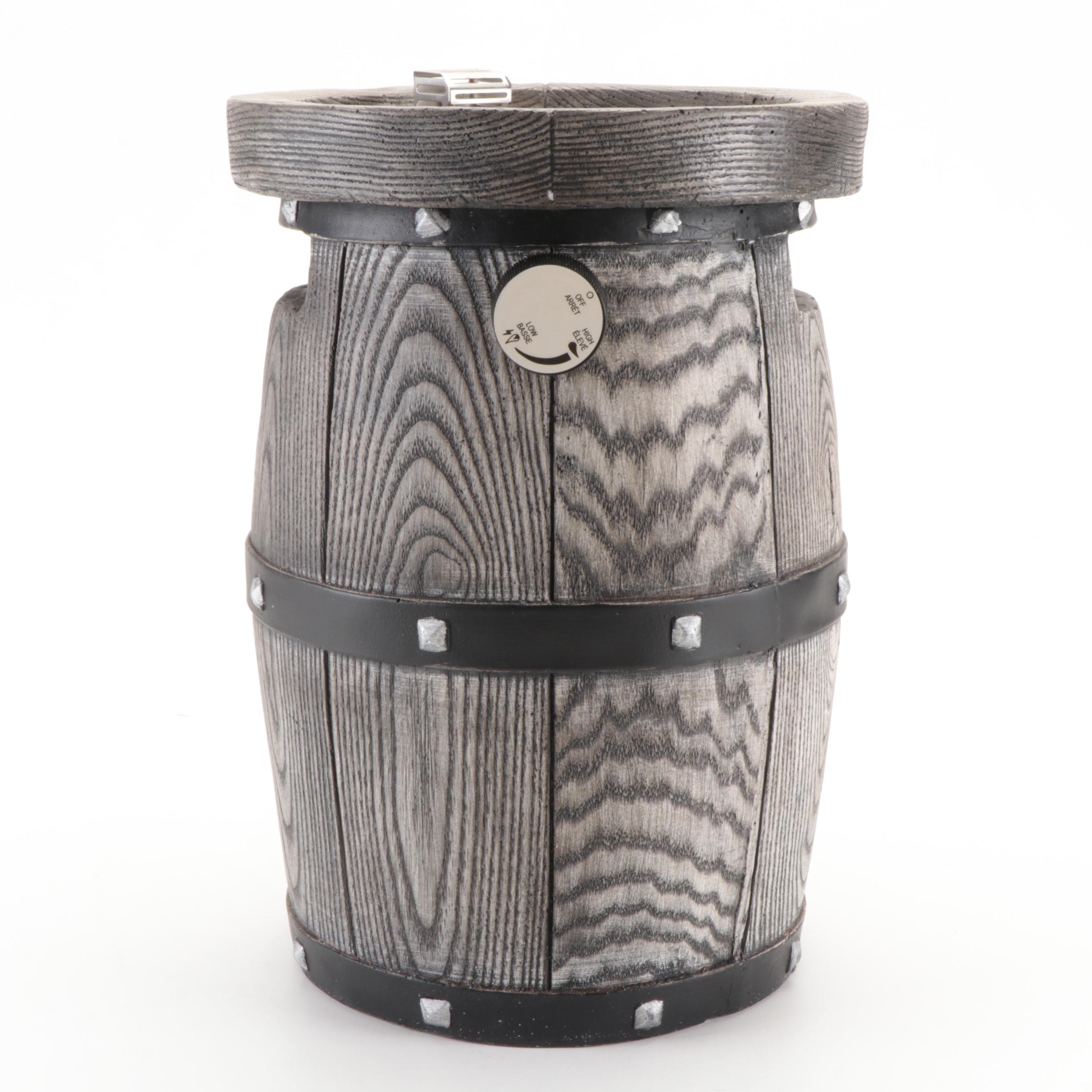 Backyard Creations Tabletop Barrel Fire Pit