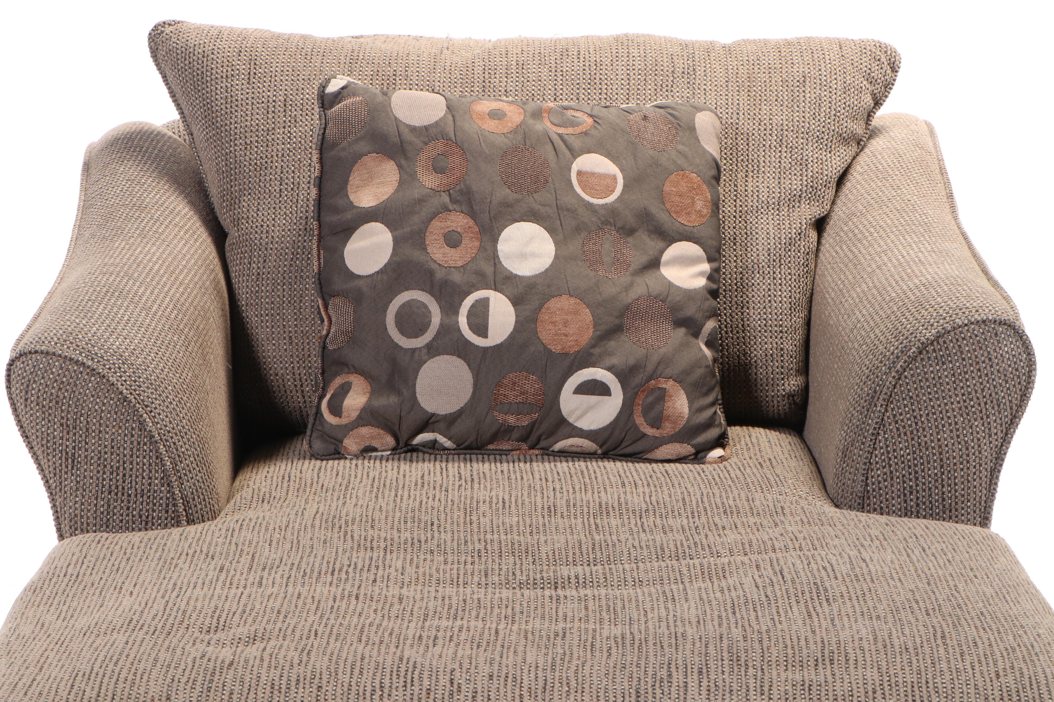 Alan White Custom-Upholstered Chaise Lounge