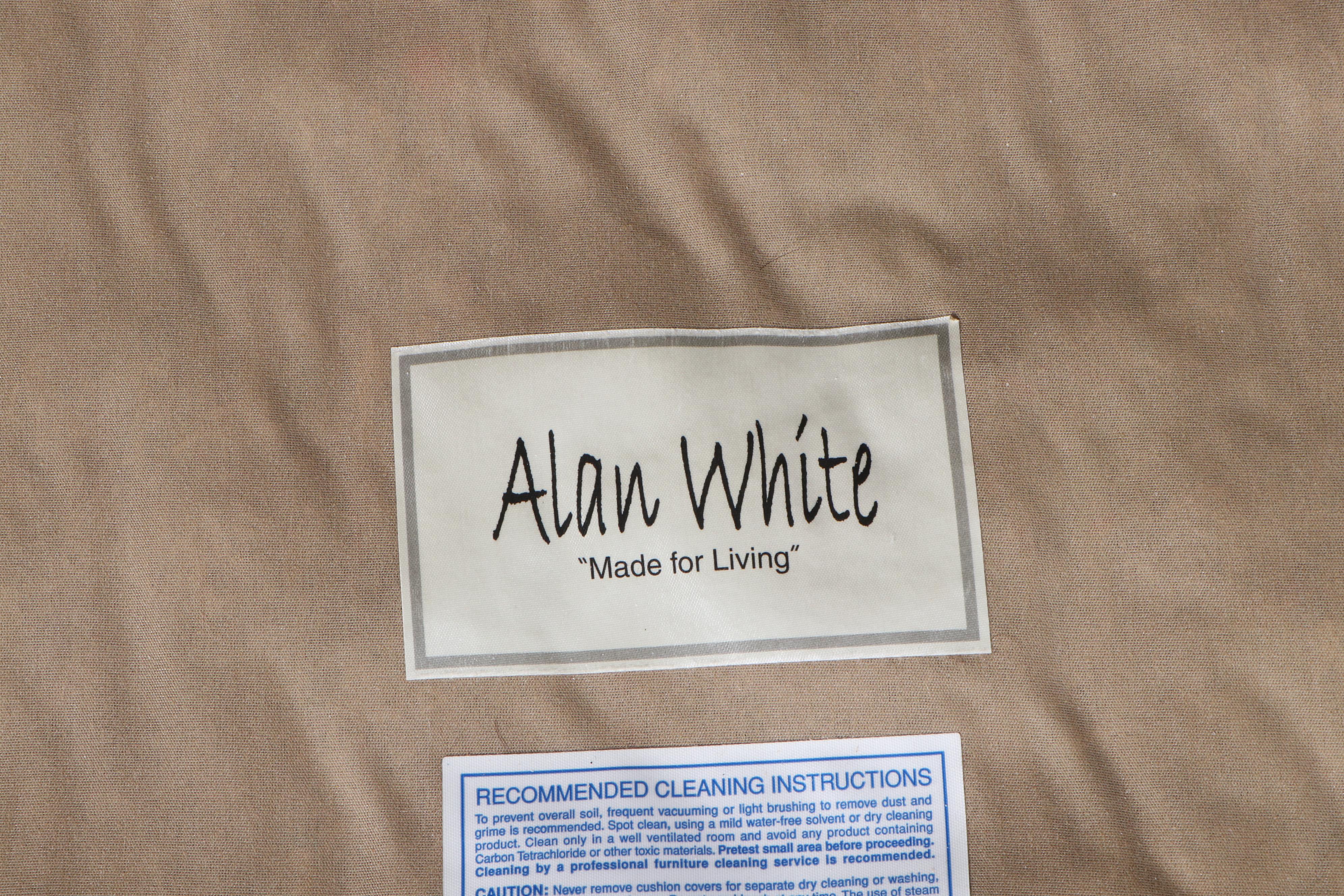 Alan White Custom-Upholstered Chaise Lounge