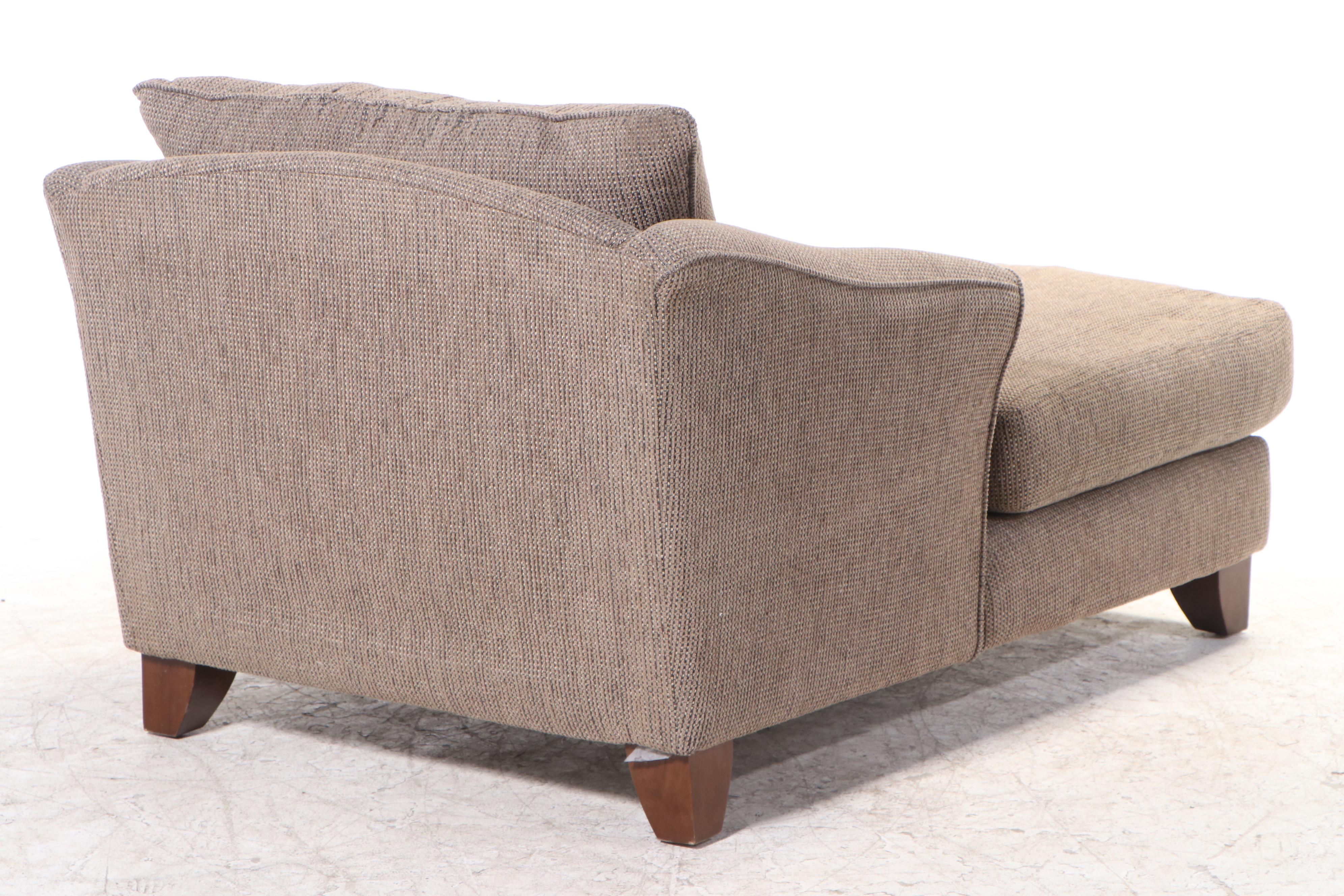 Alan White Custom-Upholstered Chaise Lounge