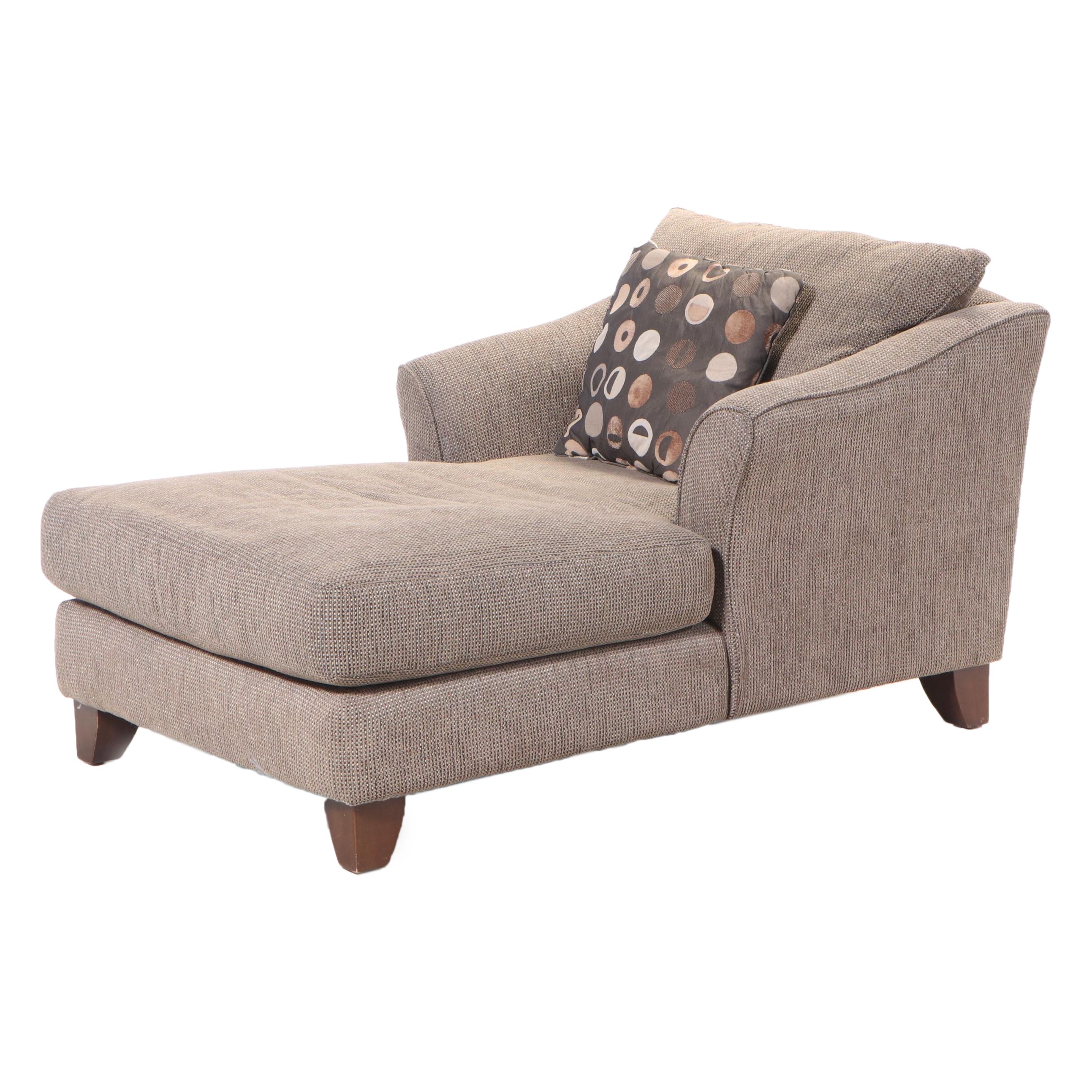 Alan White Custom-Upholstered Chaise Lounge