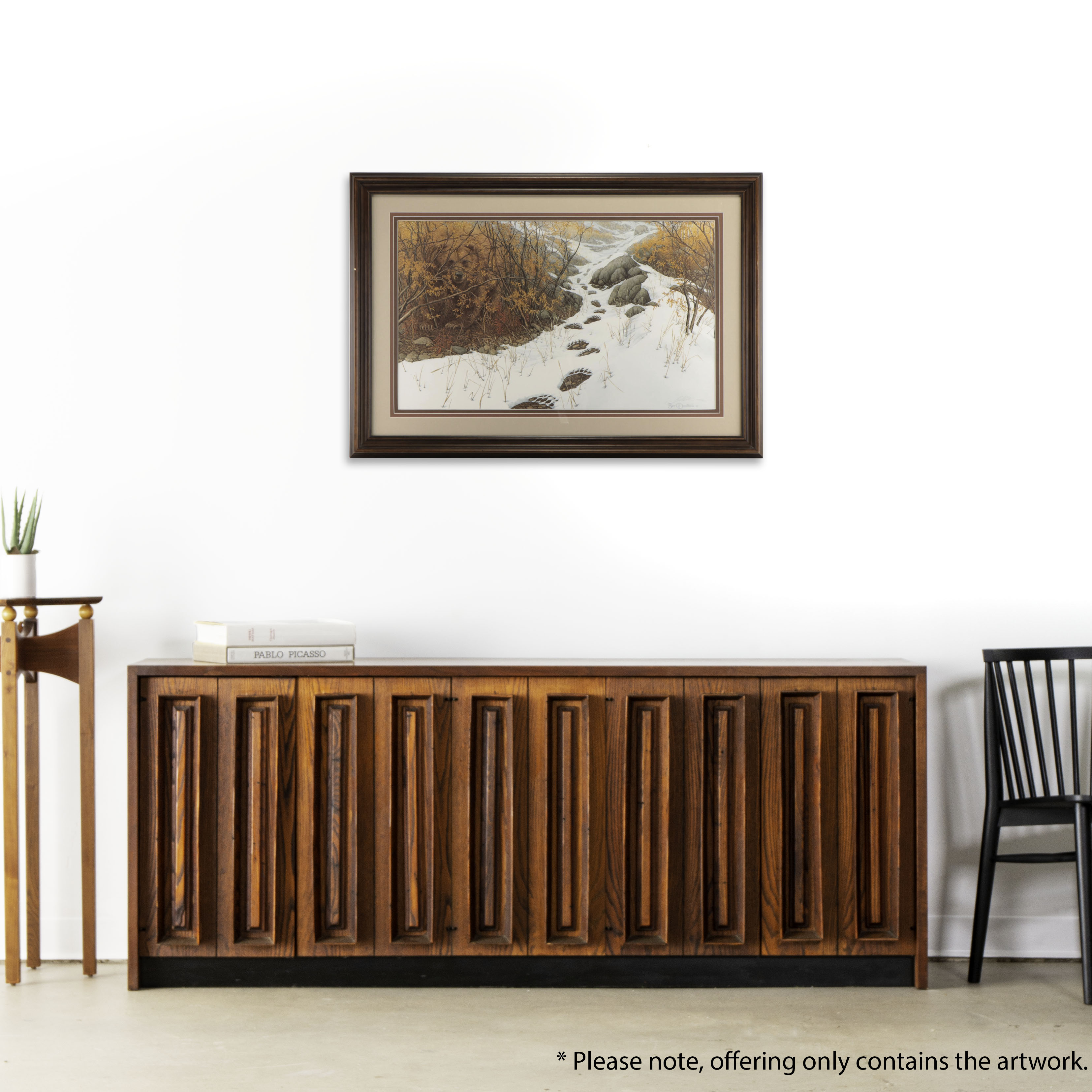 Bev Doolittle Offset Lithograph "Doubled Back," Late 20th Century