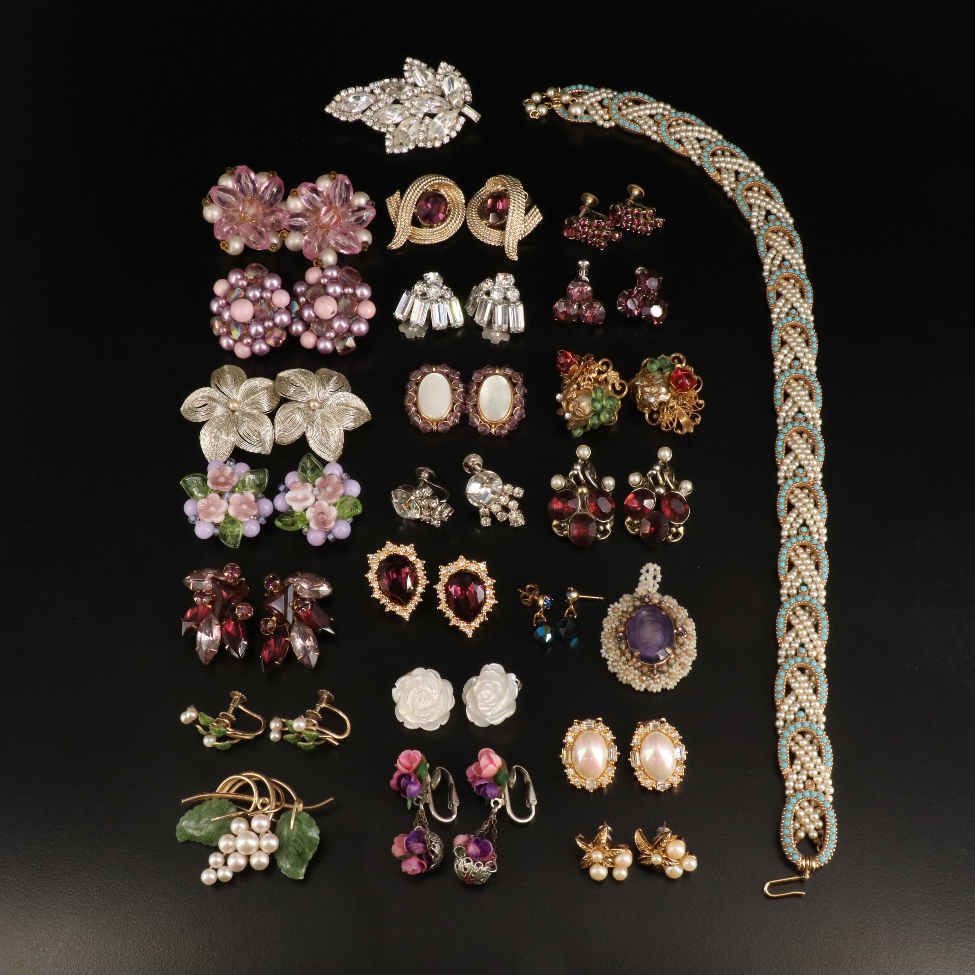 Christian Dior, Ciner, Weiss and Krementz Featured in Vintage Jewelry