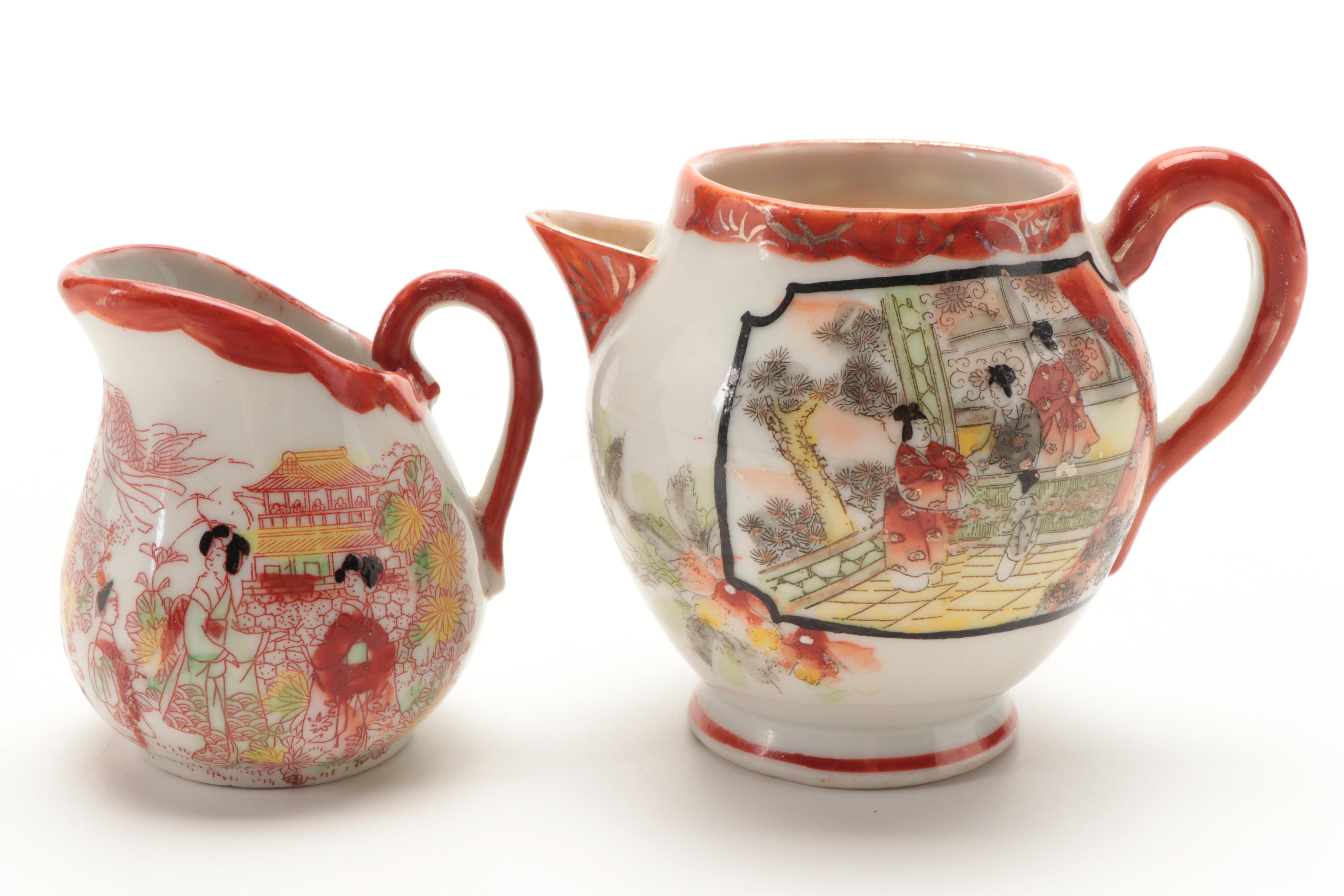 Hand-Painted Takito and Other Japanese Porcelain