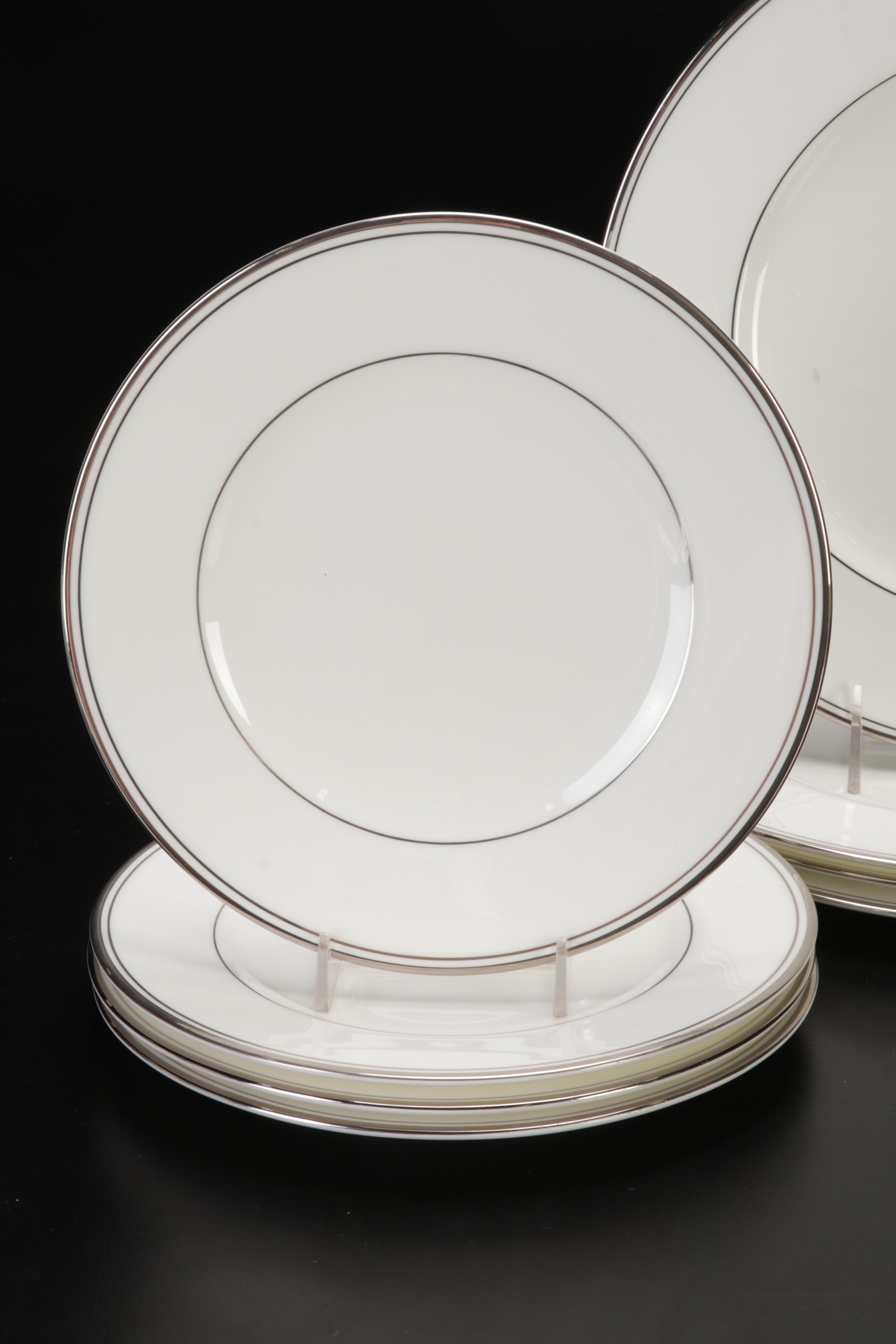 Waterford "Kilbarry Platinum" Fine China Dinnerware, 21st Century
