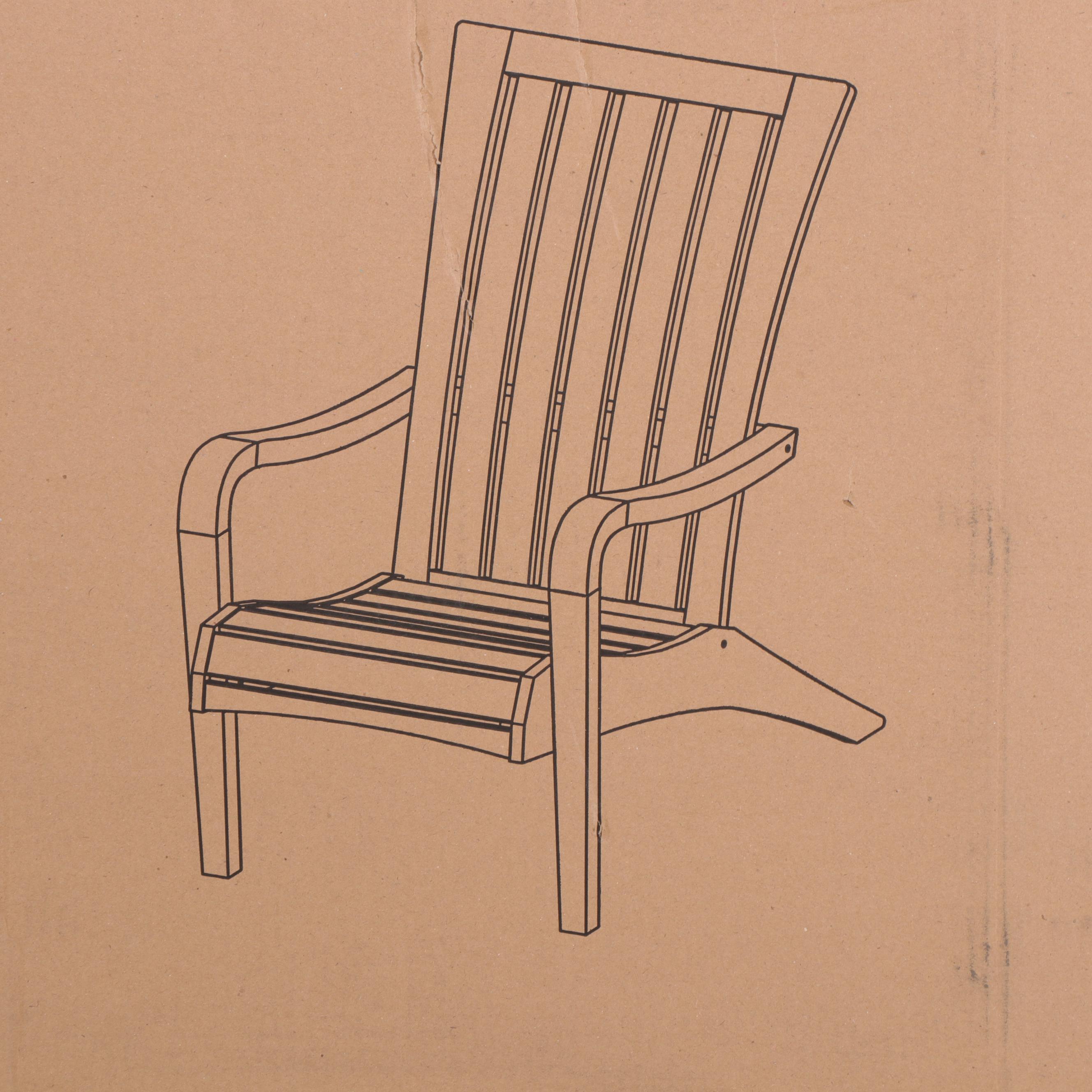 Member's Mark Teak Adirondack Patio Chair