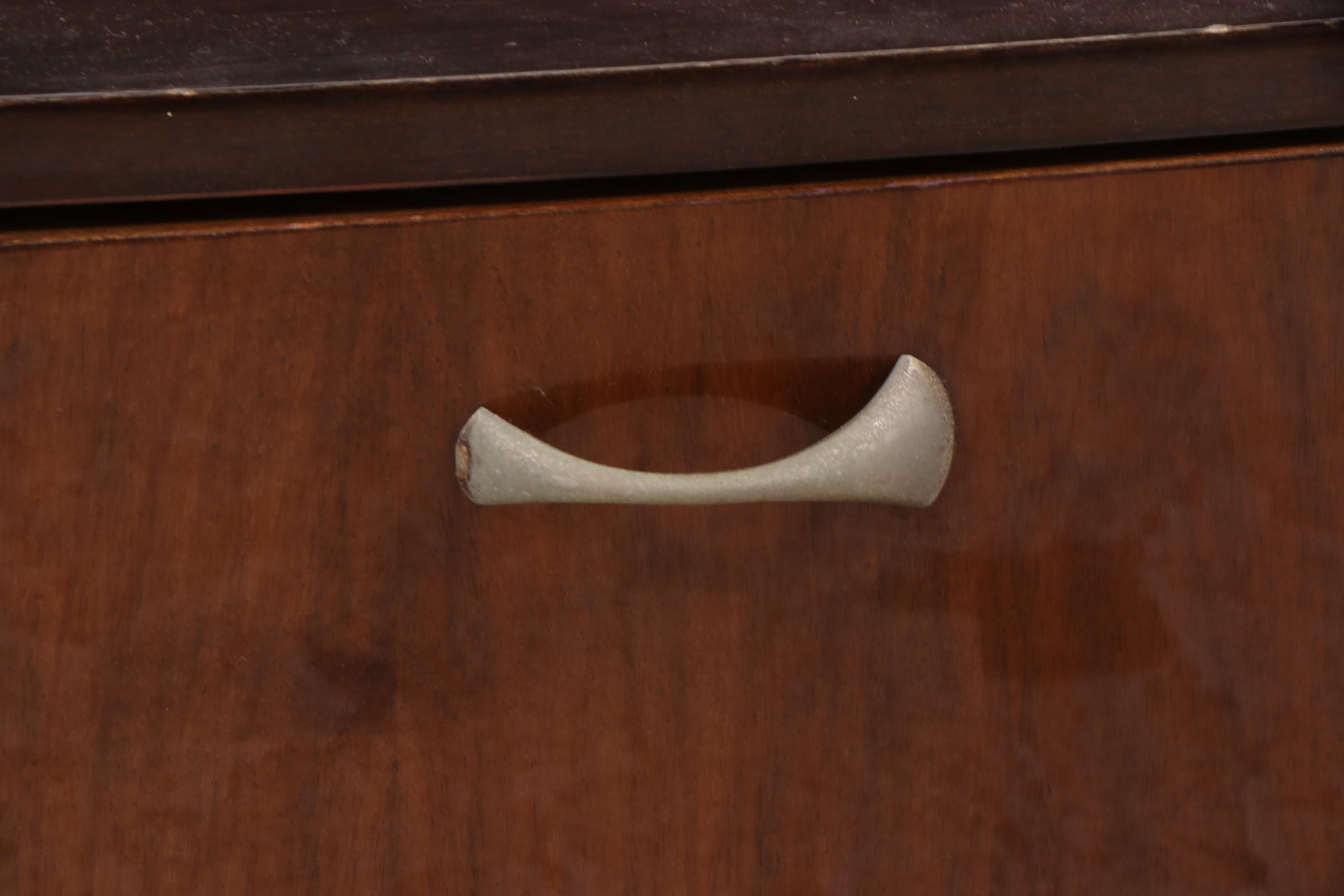 Loewe-Opta AM/FM Radio Console with Turntable, 1960s