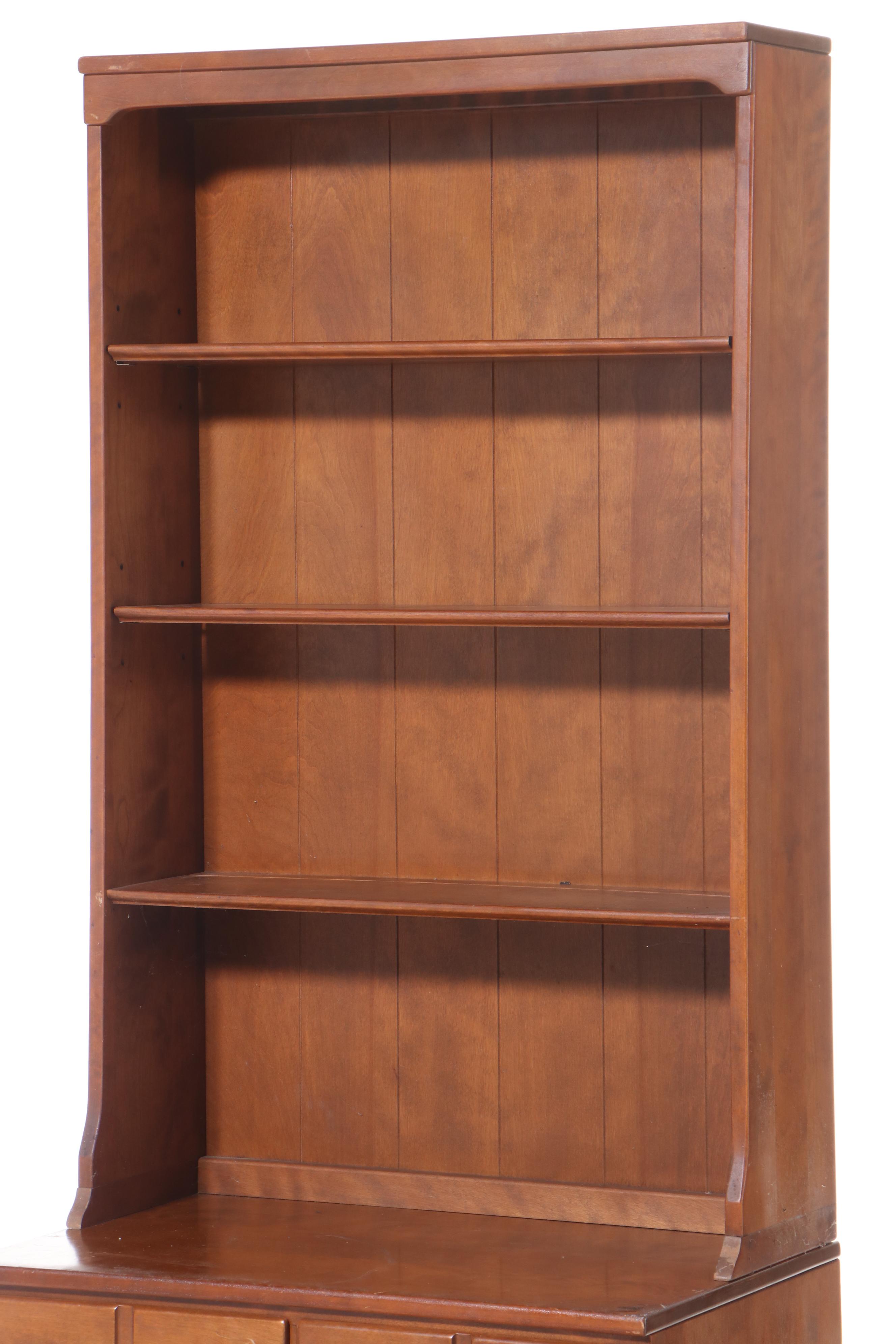 Ethan Allen Colonial Style Maple Cabinet