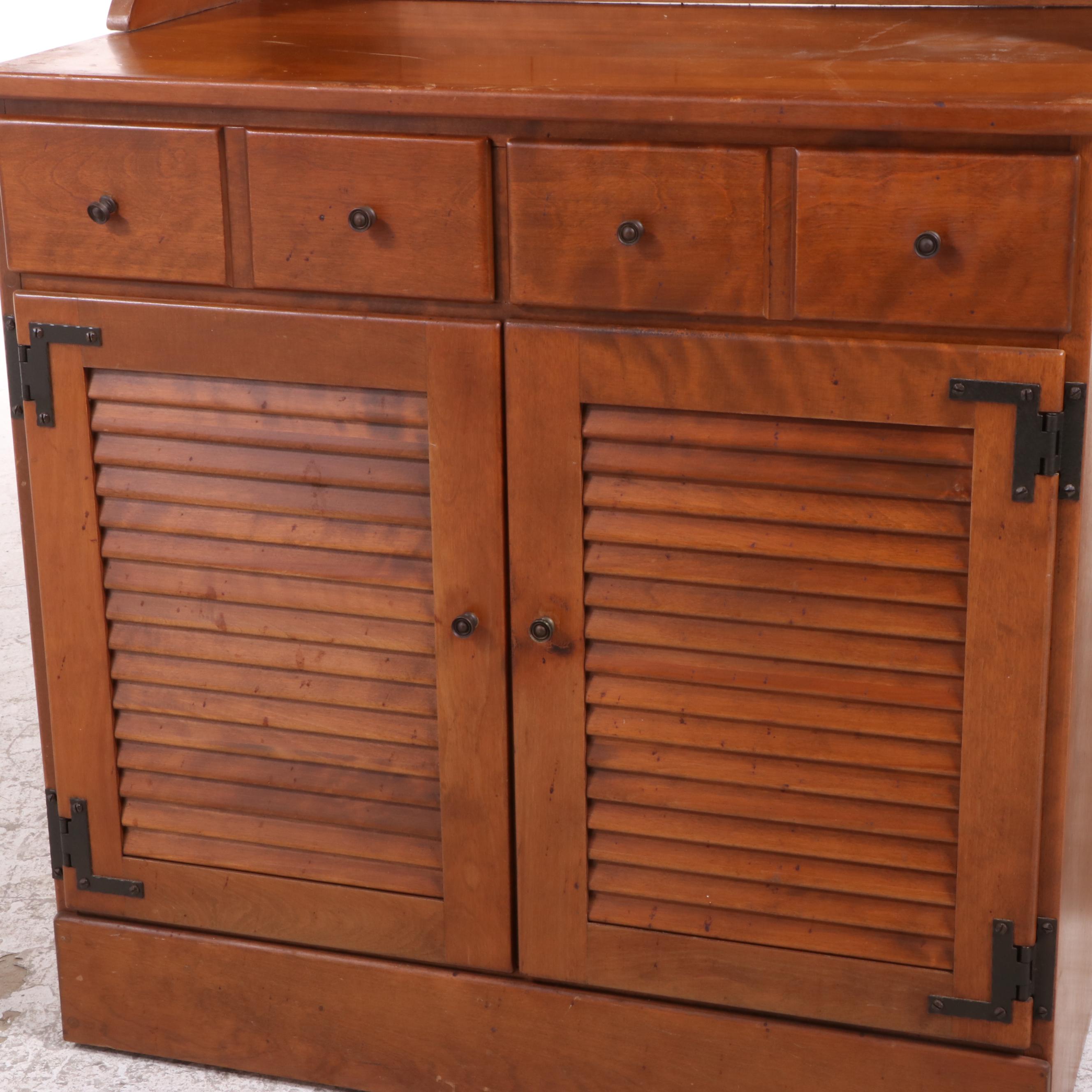 Ethan Allen American Traditional Maple Cabinet