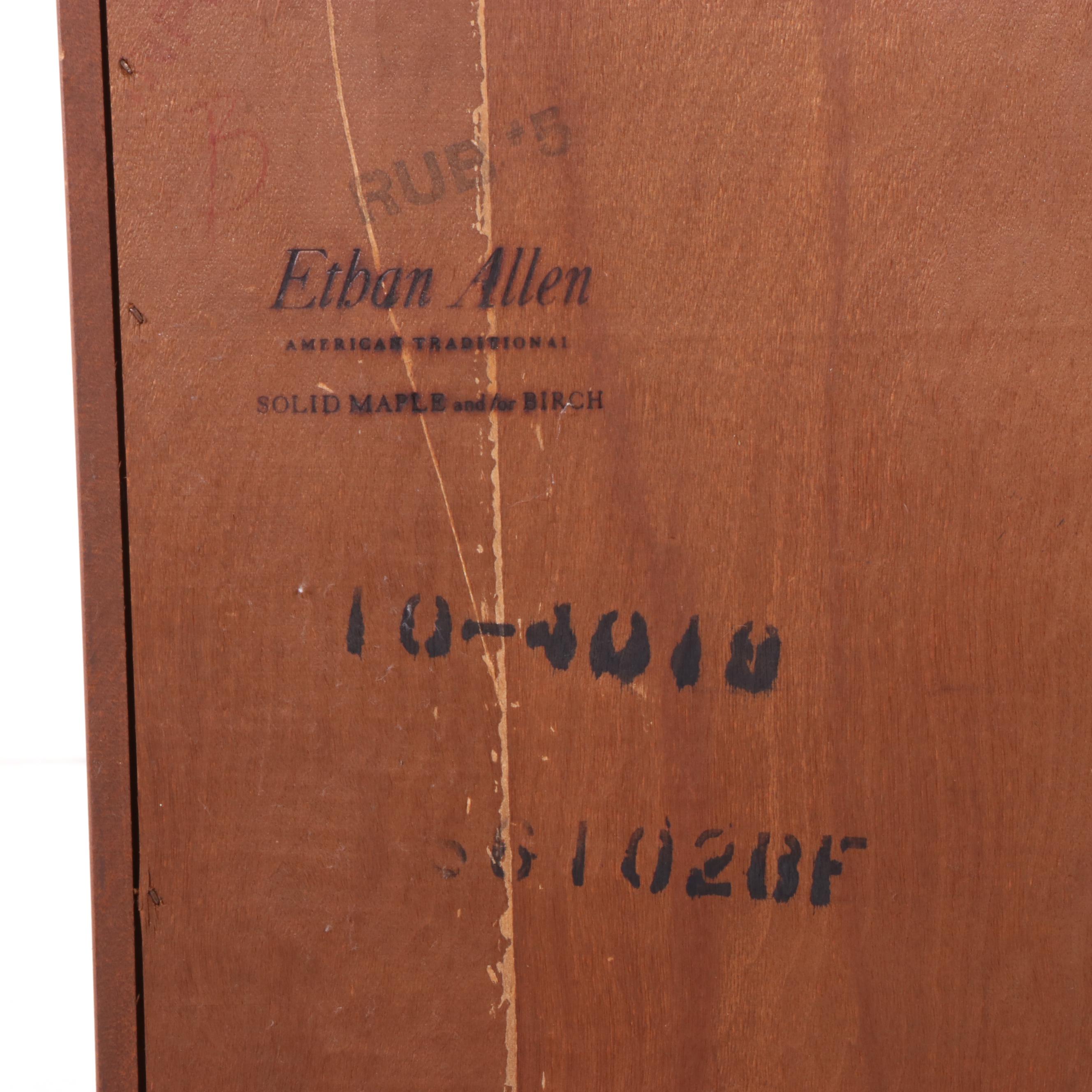 Ethan Allen American Traditional Maple Cabinet