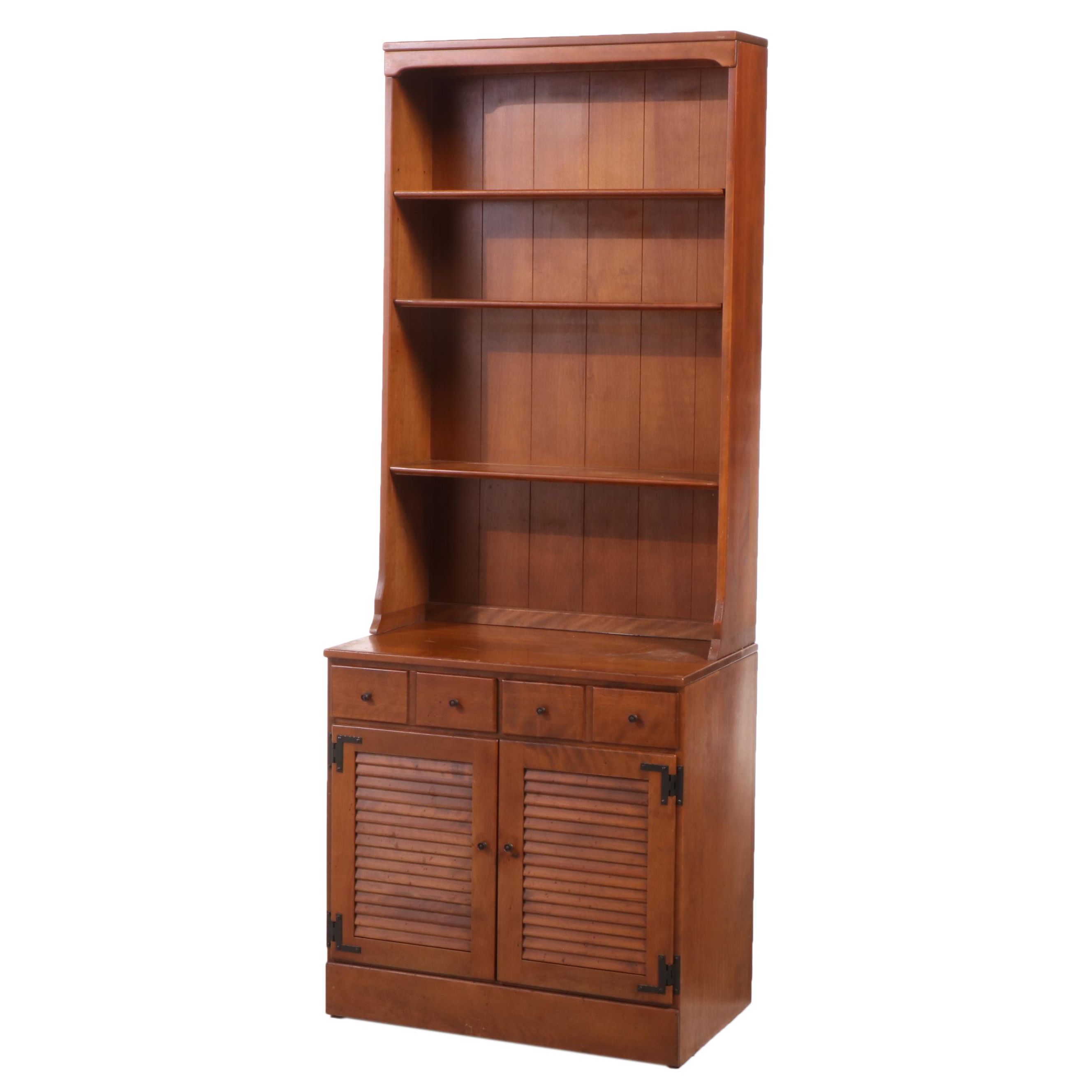 Ethan Allen American Traditional Maple Cabinet