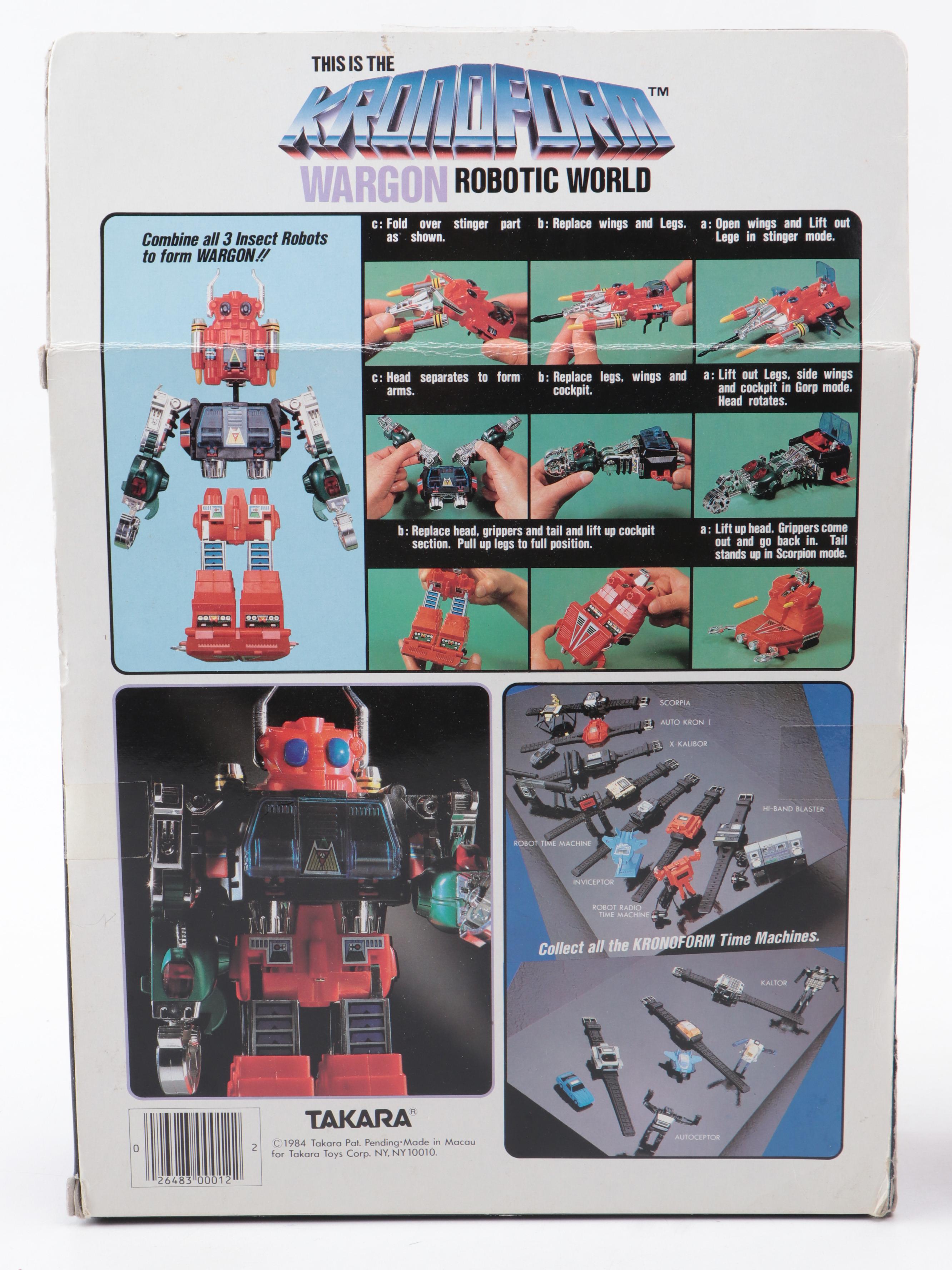 Takara and Other Transformers Toys Including Voltron and More, 1980s