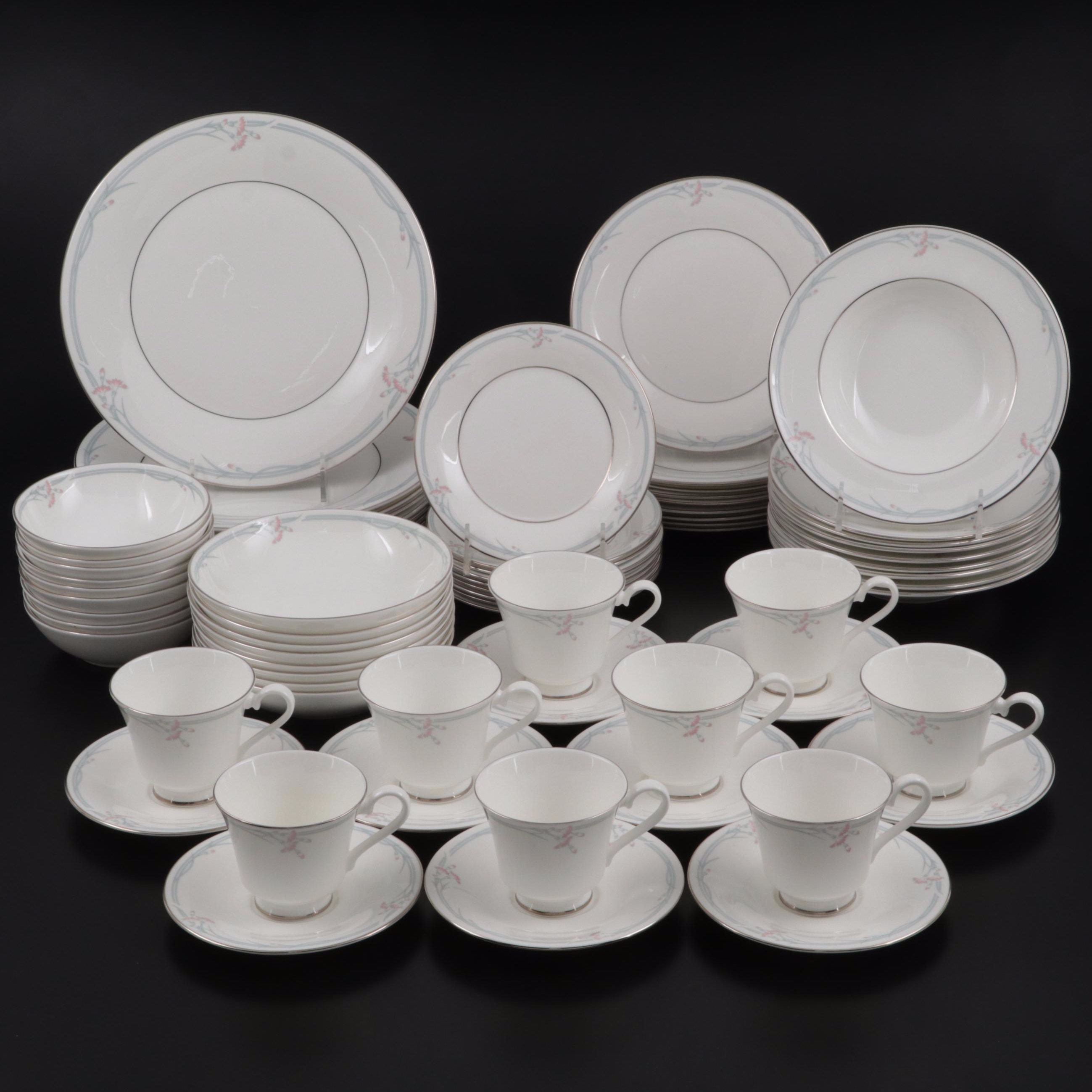 Royal Doulton "Carnation" Bone China Dinnerware, 1983–1998