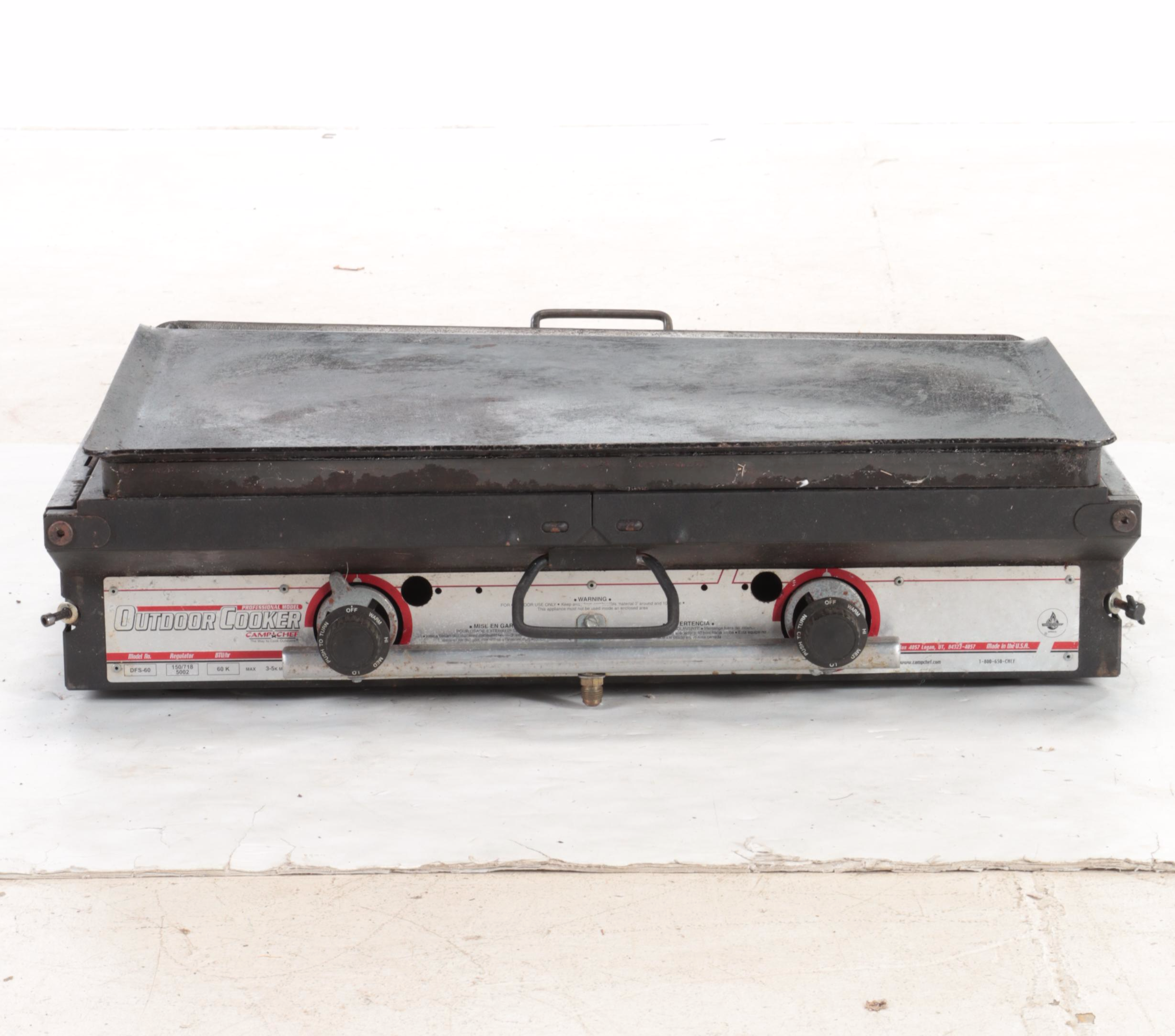 Camp Chef Professional Model Outdoor Cooker Gas Griddle