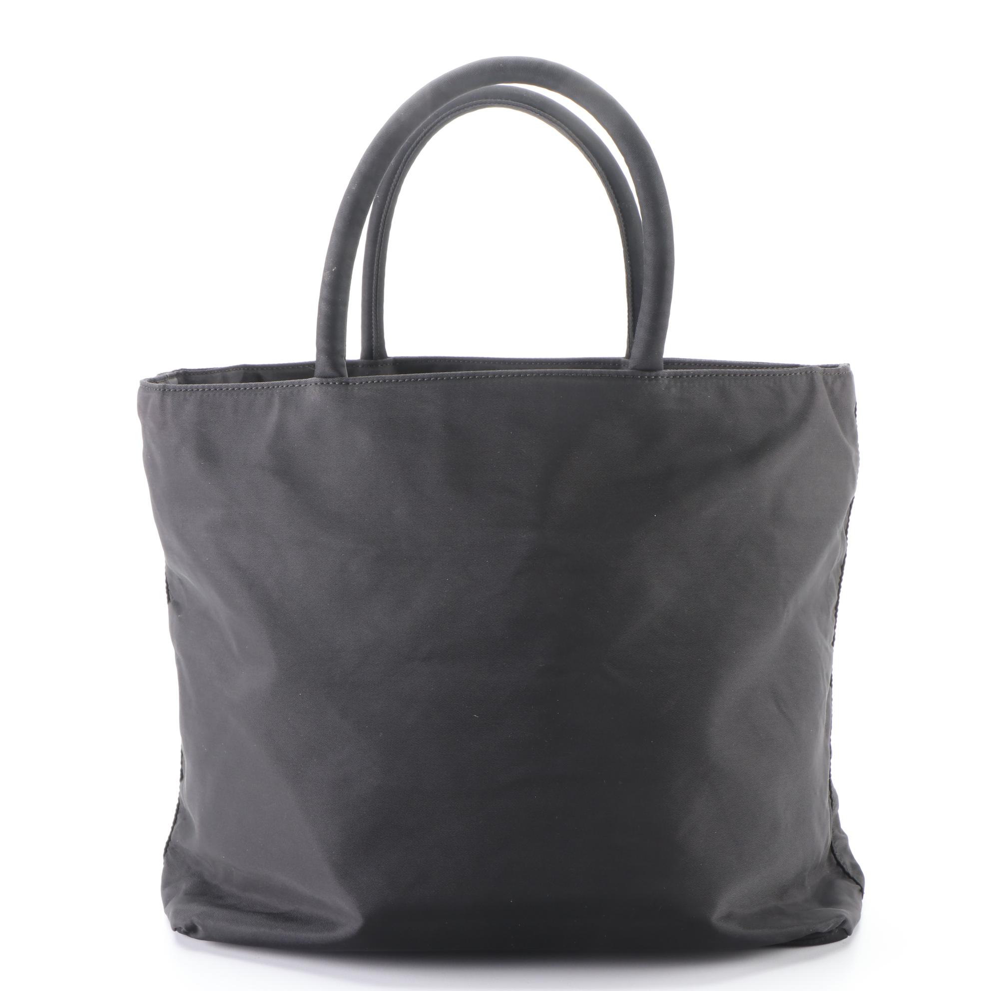 Prada Tote in Black Tessuto Nylon