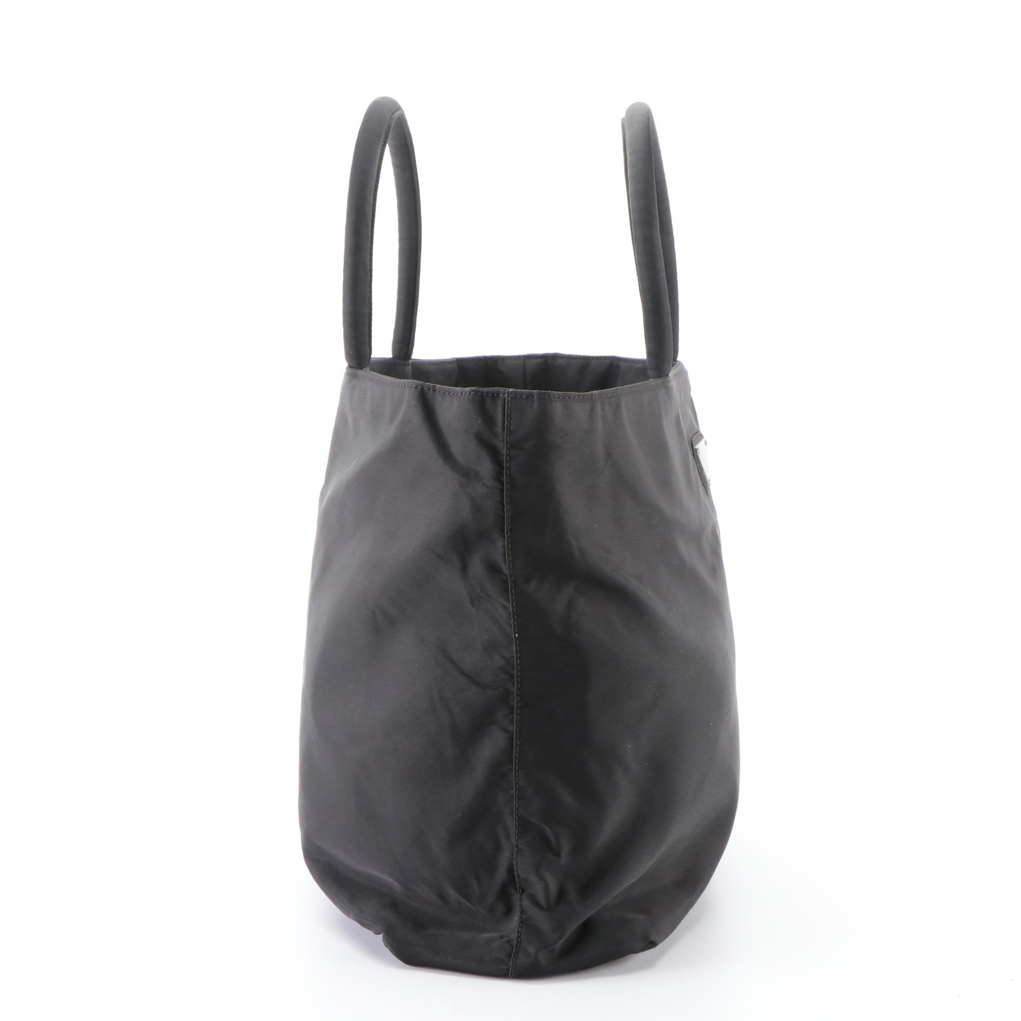 Prada Tote in Black Tessuto Nylon