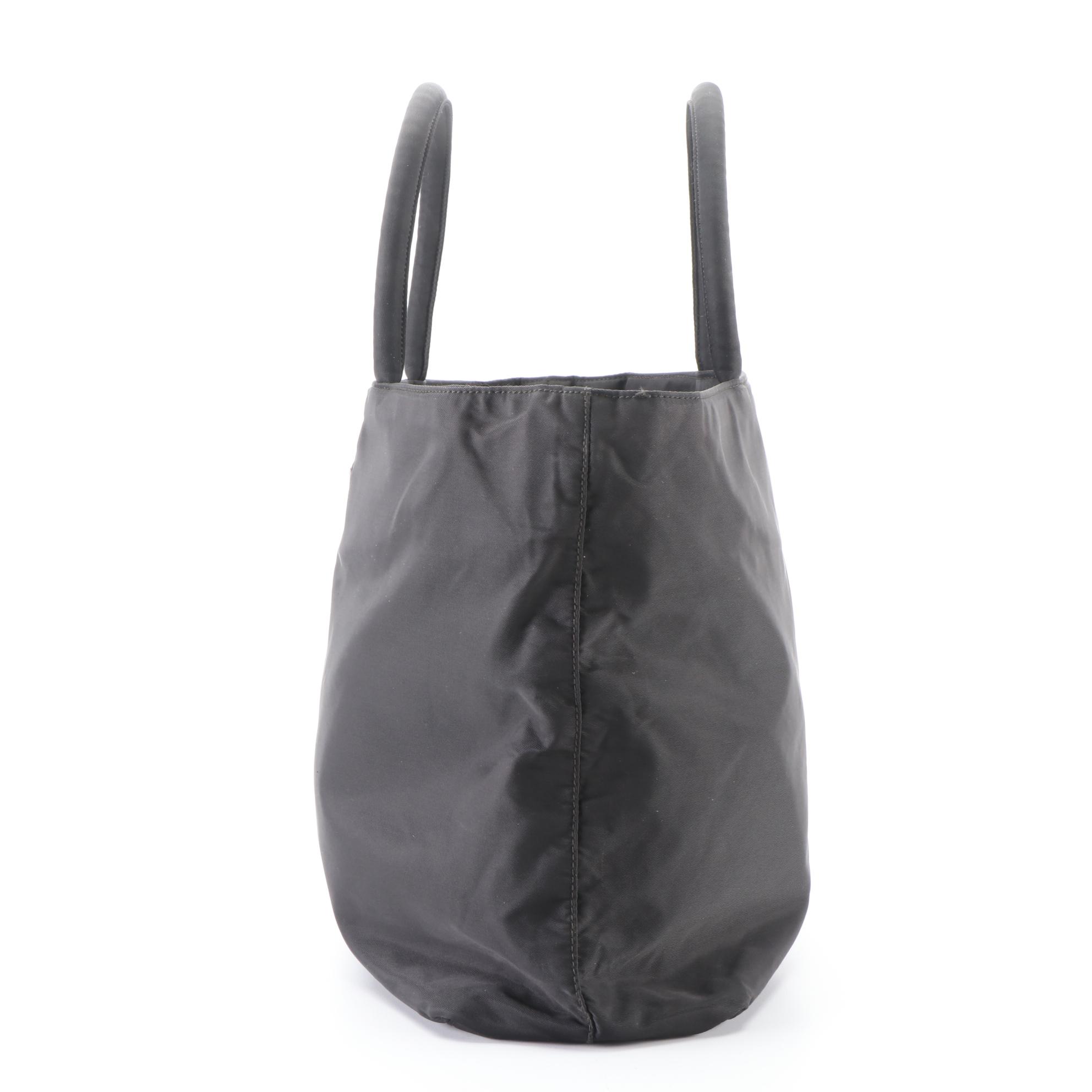 Prada Tote in Black Tessuto Nylon