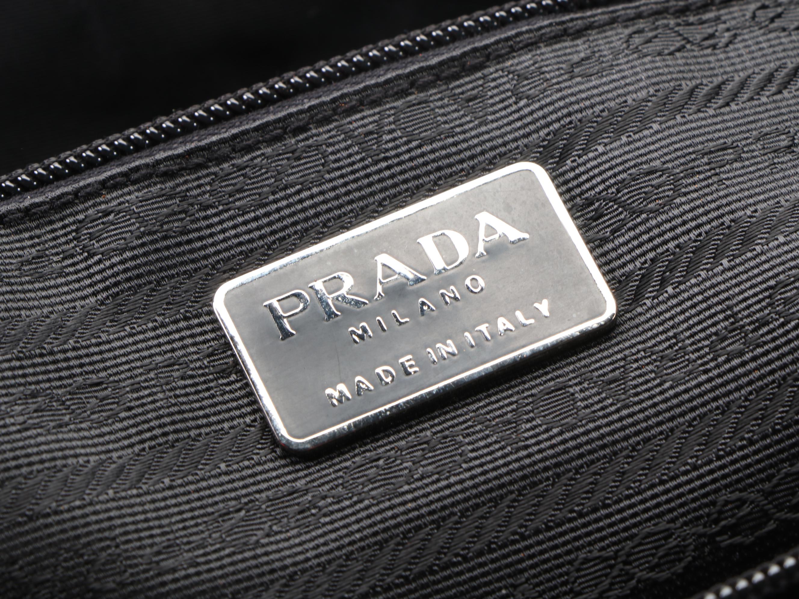 Prada Tote in Black Tessuto Nylon