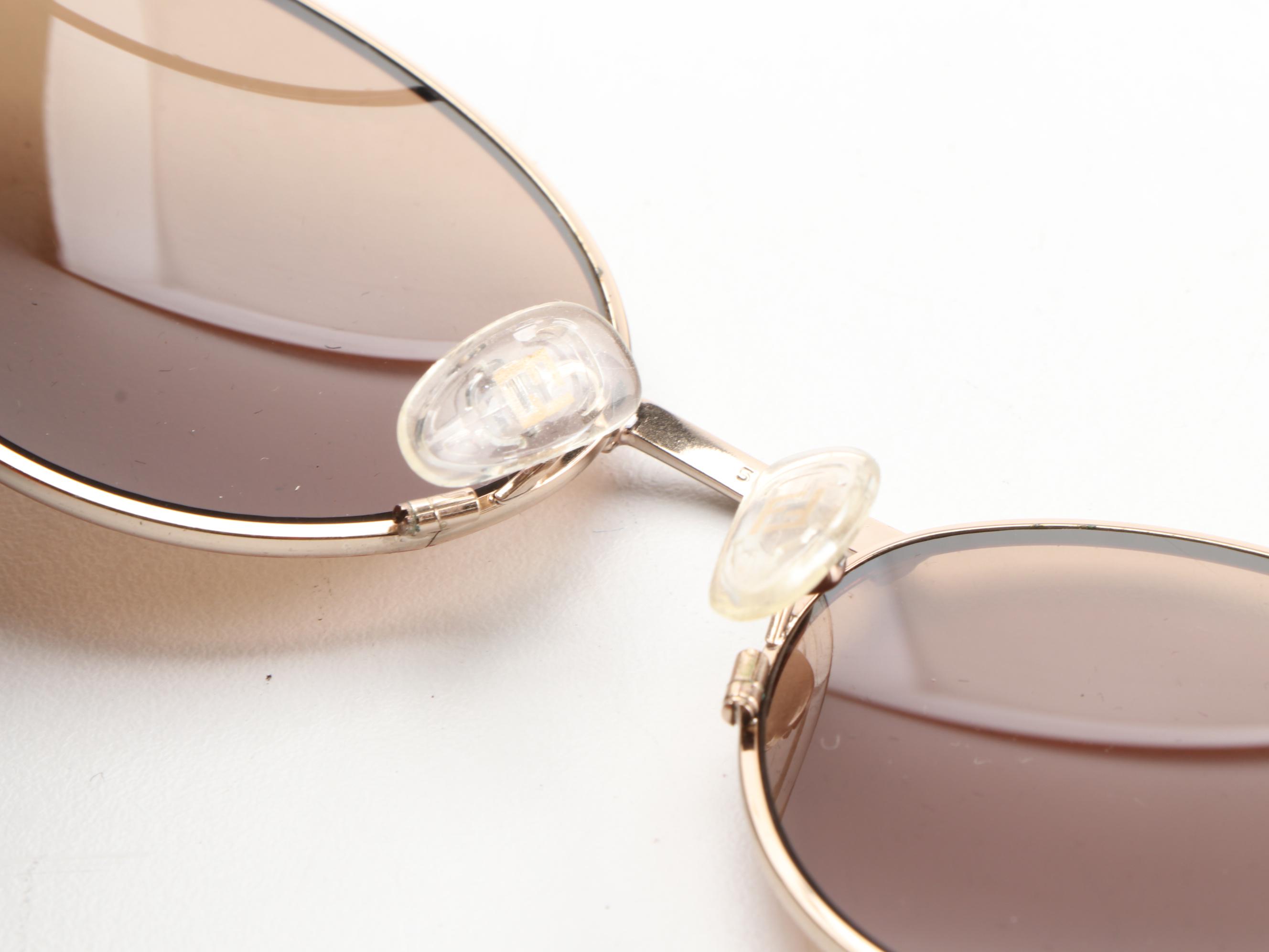 Fendi FS119 Oval Sunglasses in Tortoise with Case