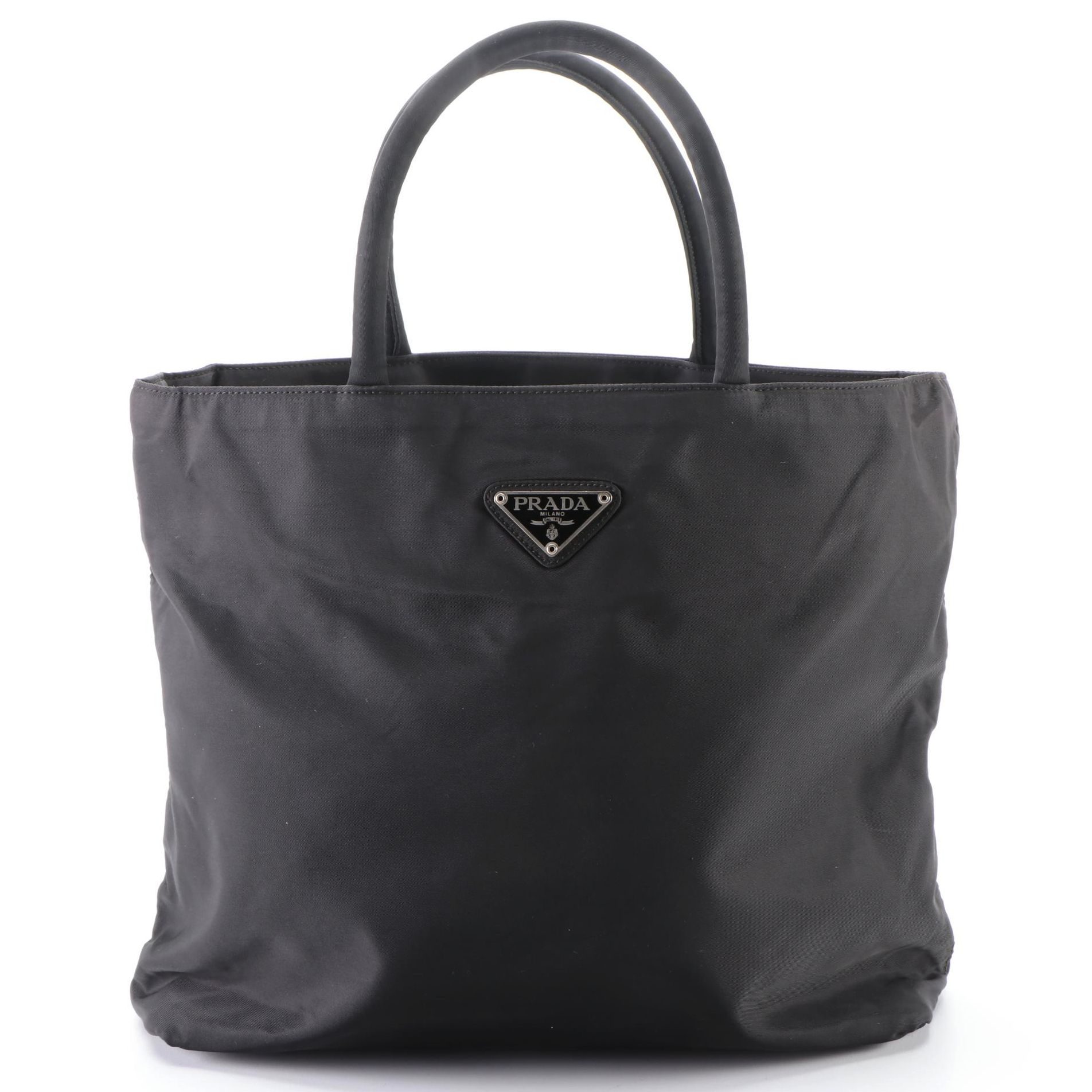 Prada Tote in Black Tessuto Nylon