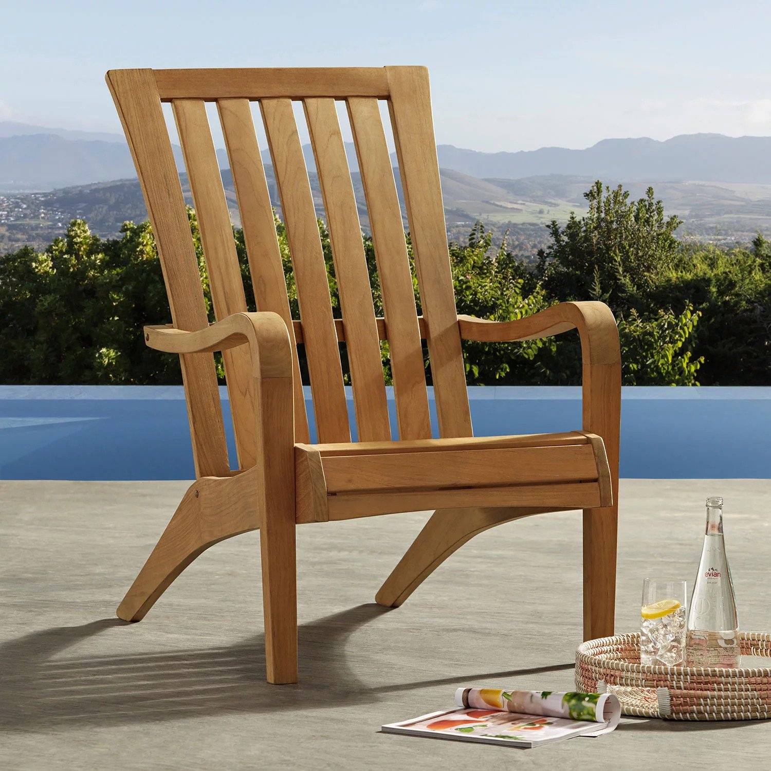Member's Mark Teak Adirondack Patio Chair