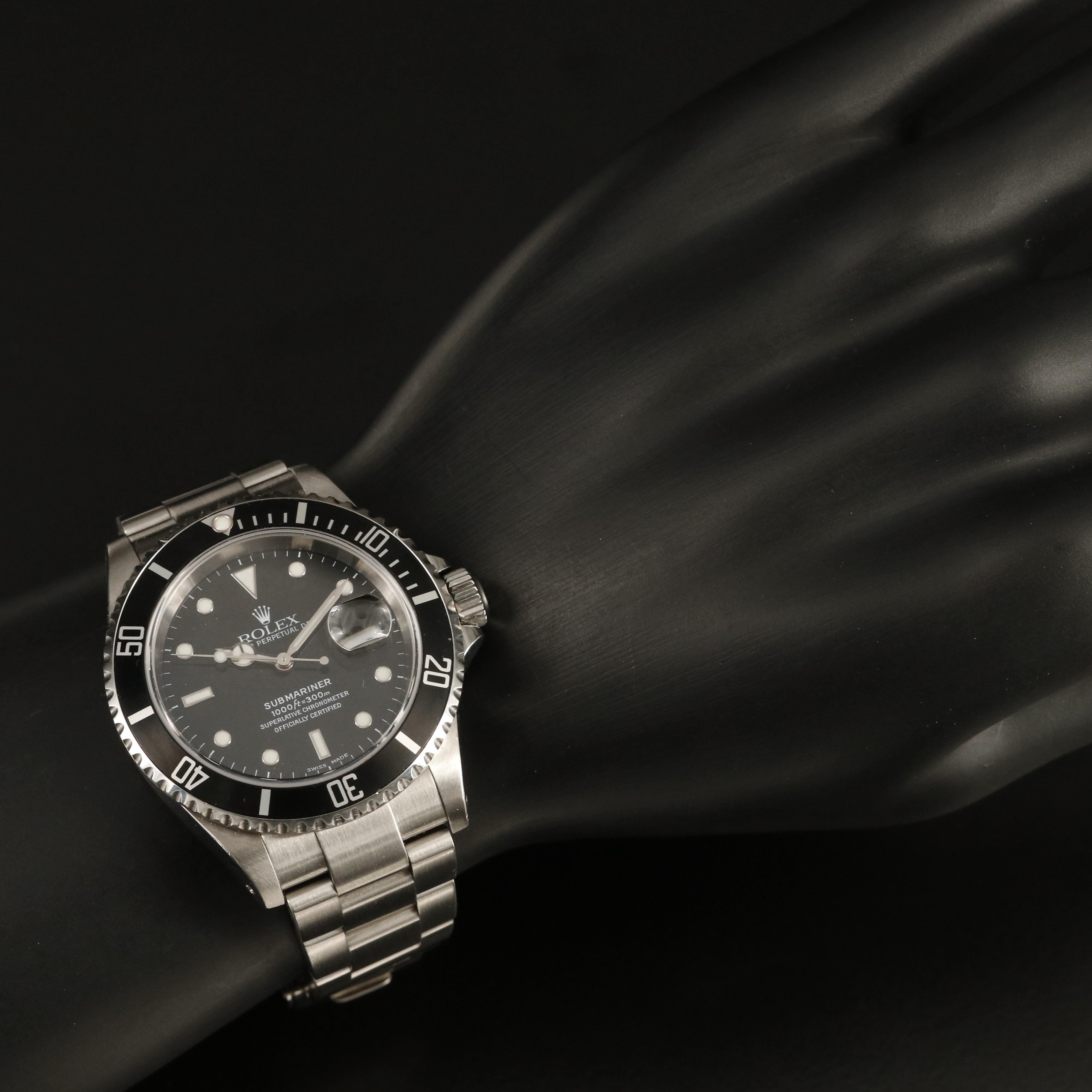 2001 Rolex Submariner Date Watch