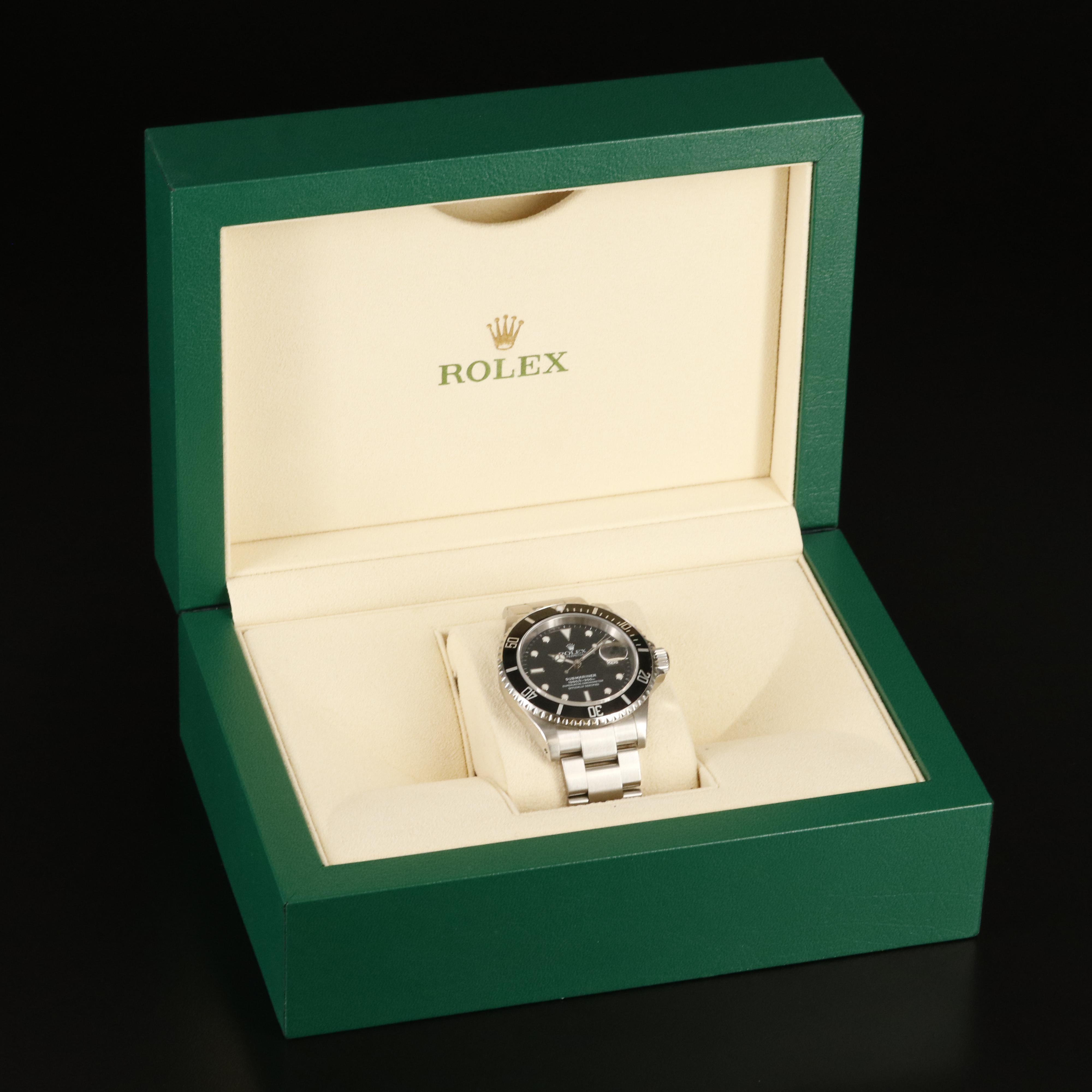 2001 Rolex Submariner Date Watch