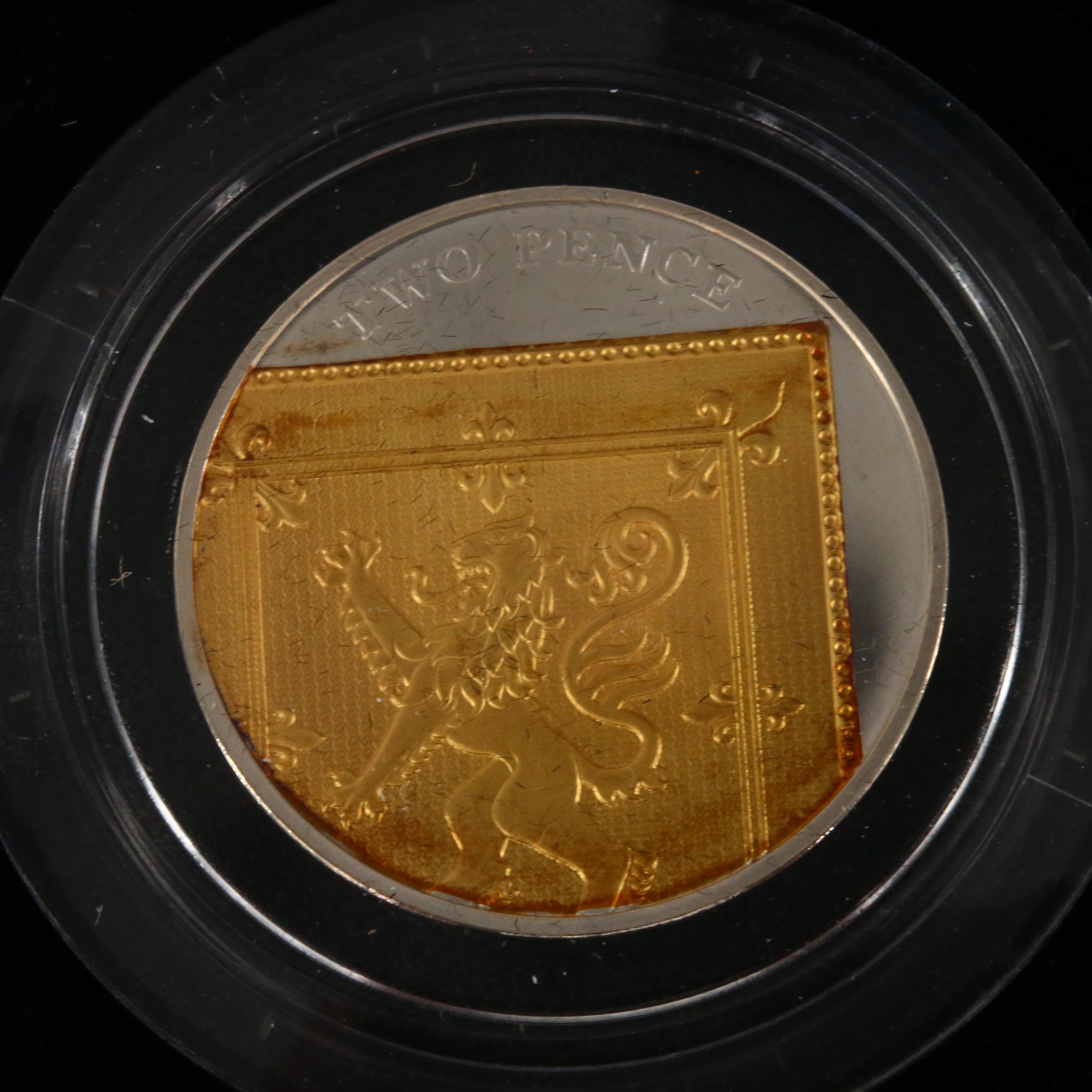 2012 UK Diamond Jubilee Silver Proof Coin Set