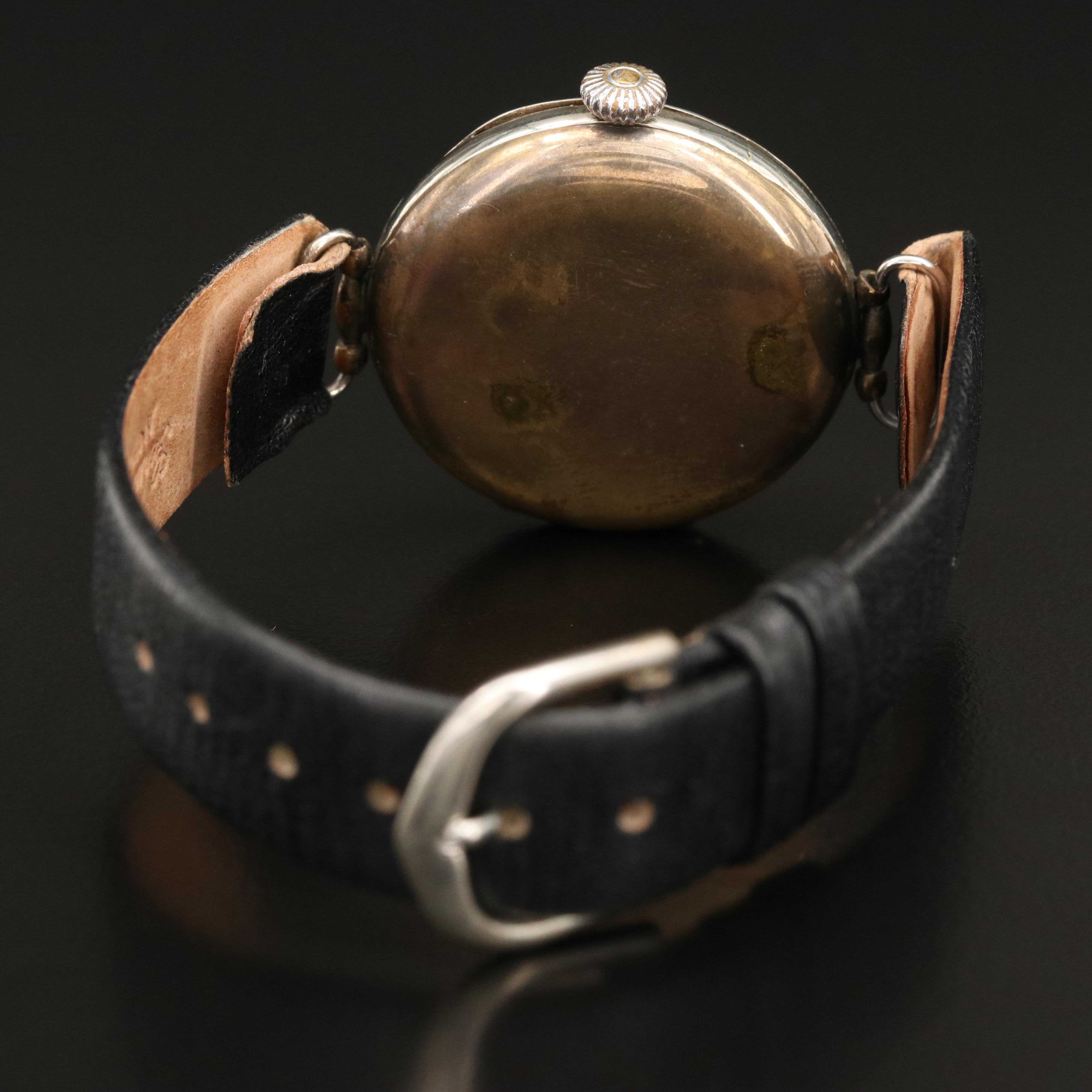 Antique Rolex Officers Style Watch