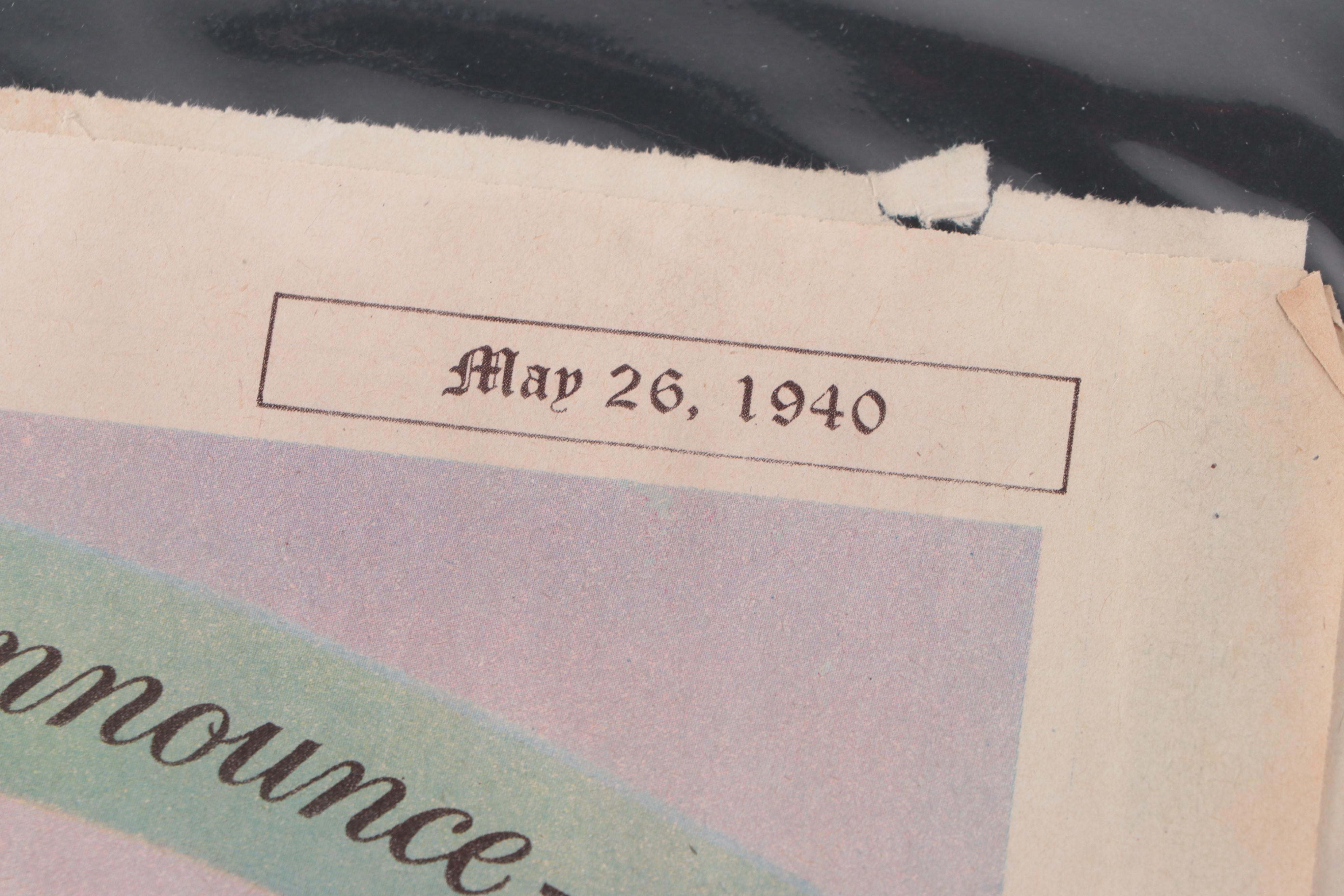 "Chicago Daily Tribune" and Other Newspapers Covering World War II and More