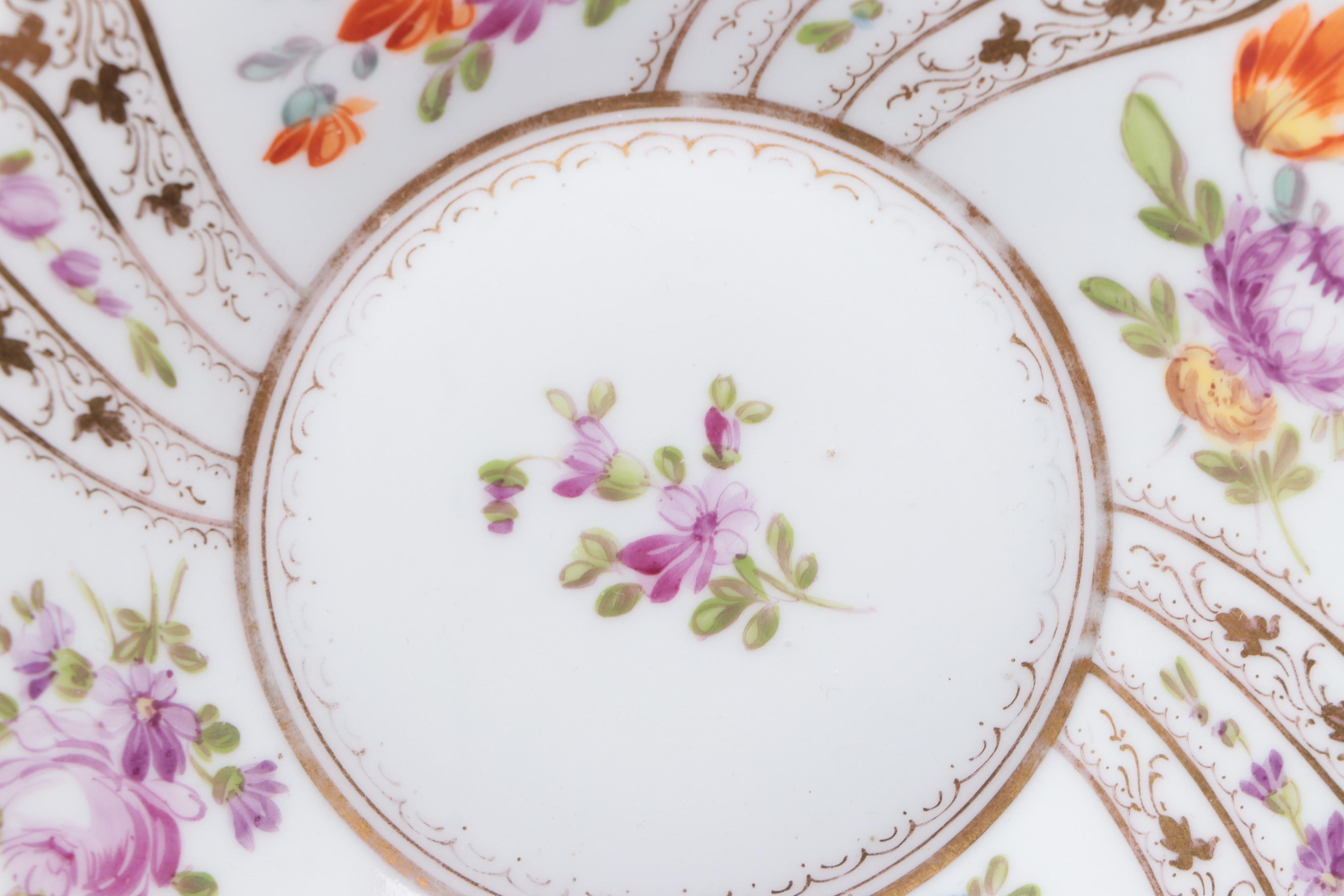 Richard Klemm Dresden Porcelain Coffee Service, Late 19th to Early 20th Century