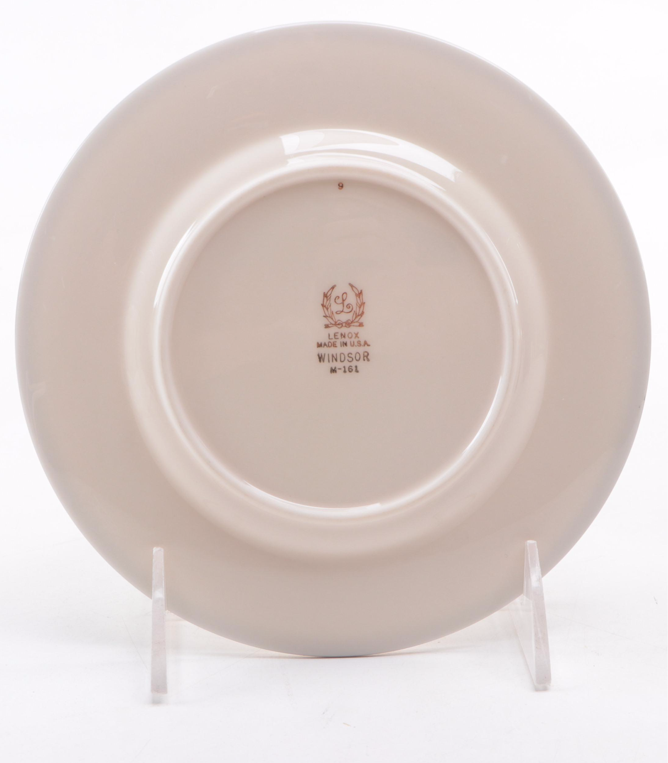 Lenox "Windsor" Bone China Dinnerware