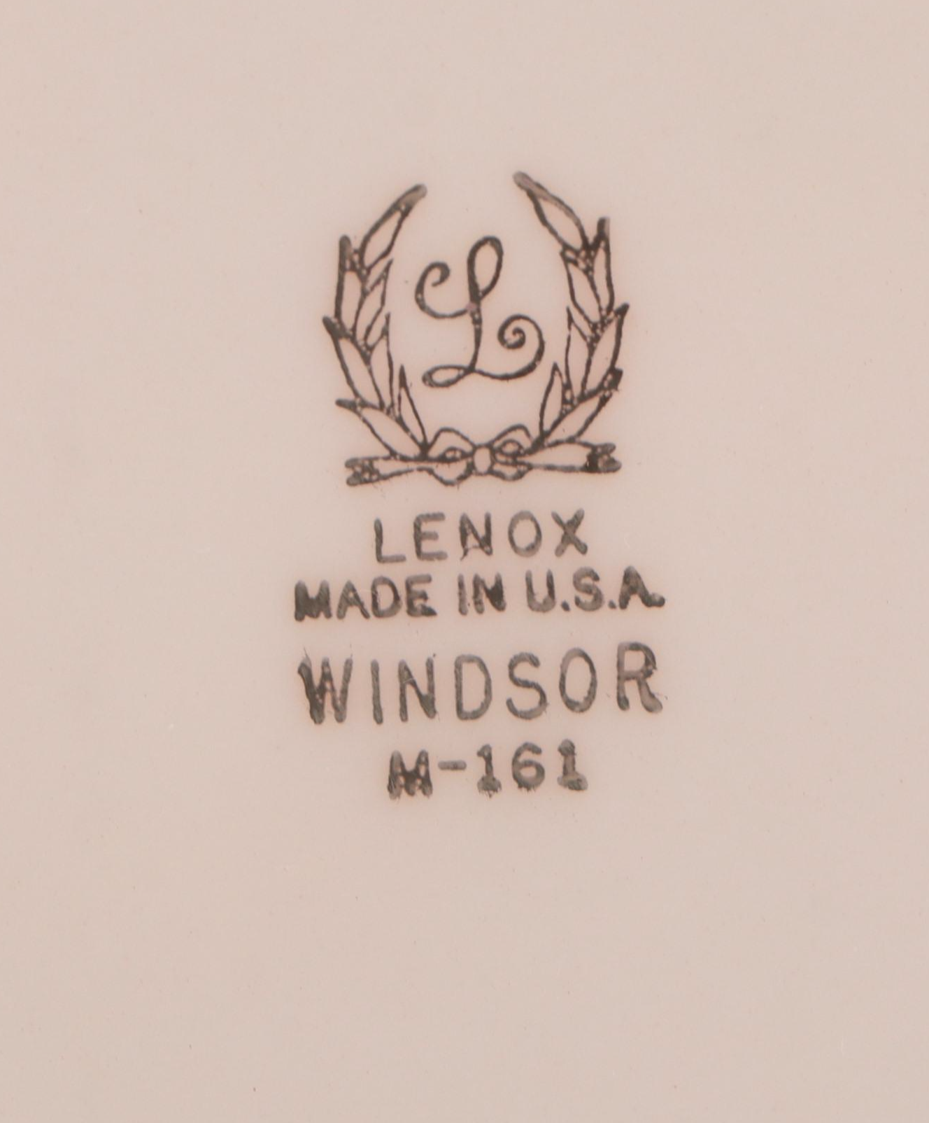 Lenox "Windsor" Bone China Dinnerware