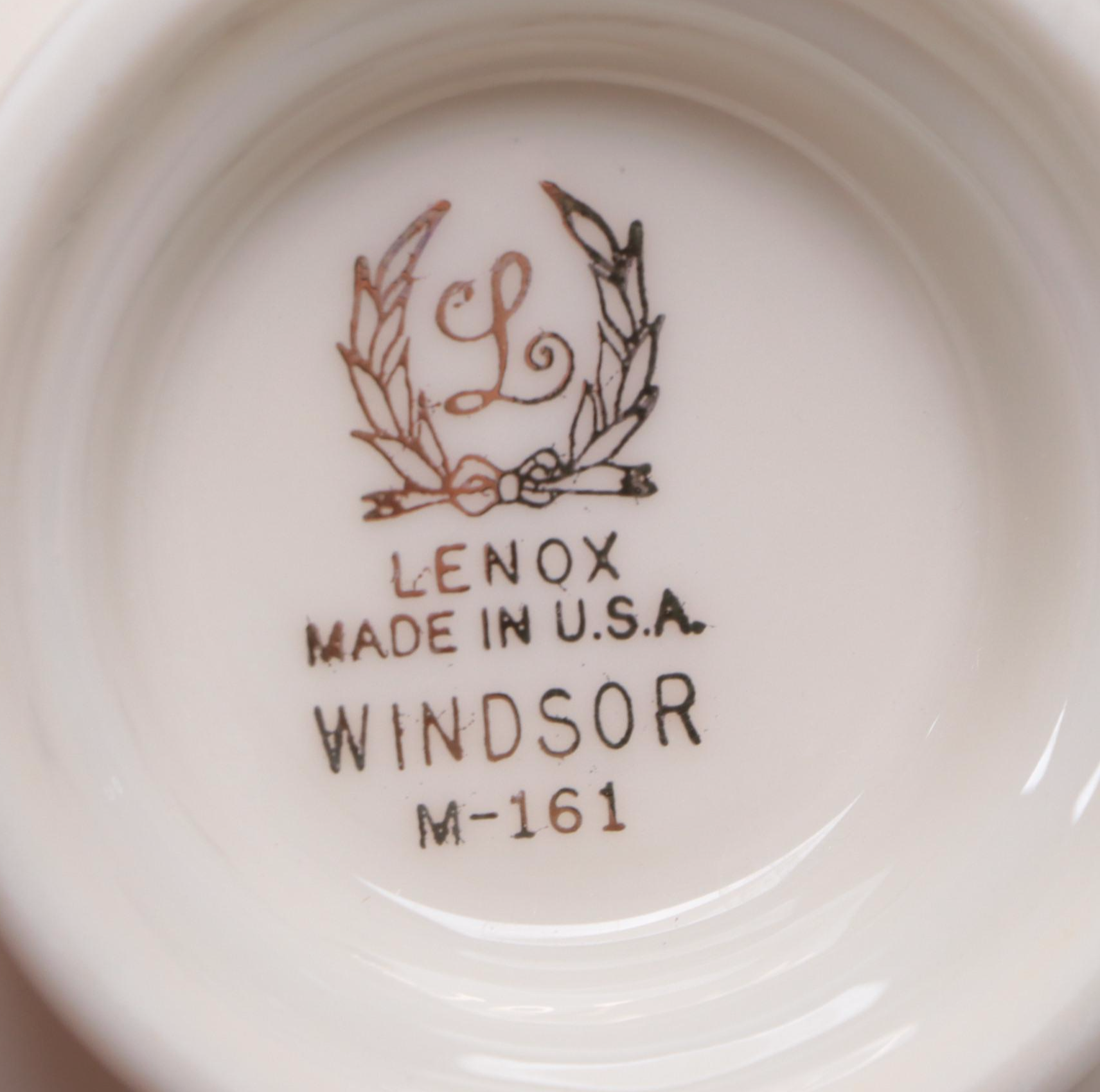 Lenox "Windsor" Bone China Dinnerware