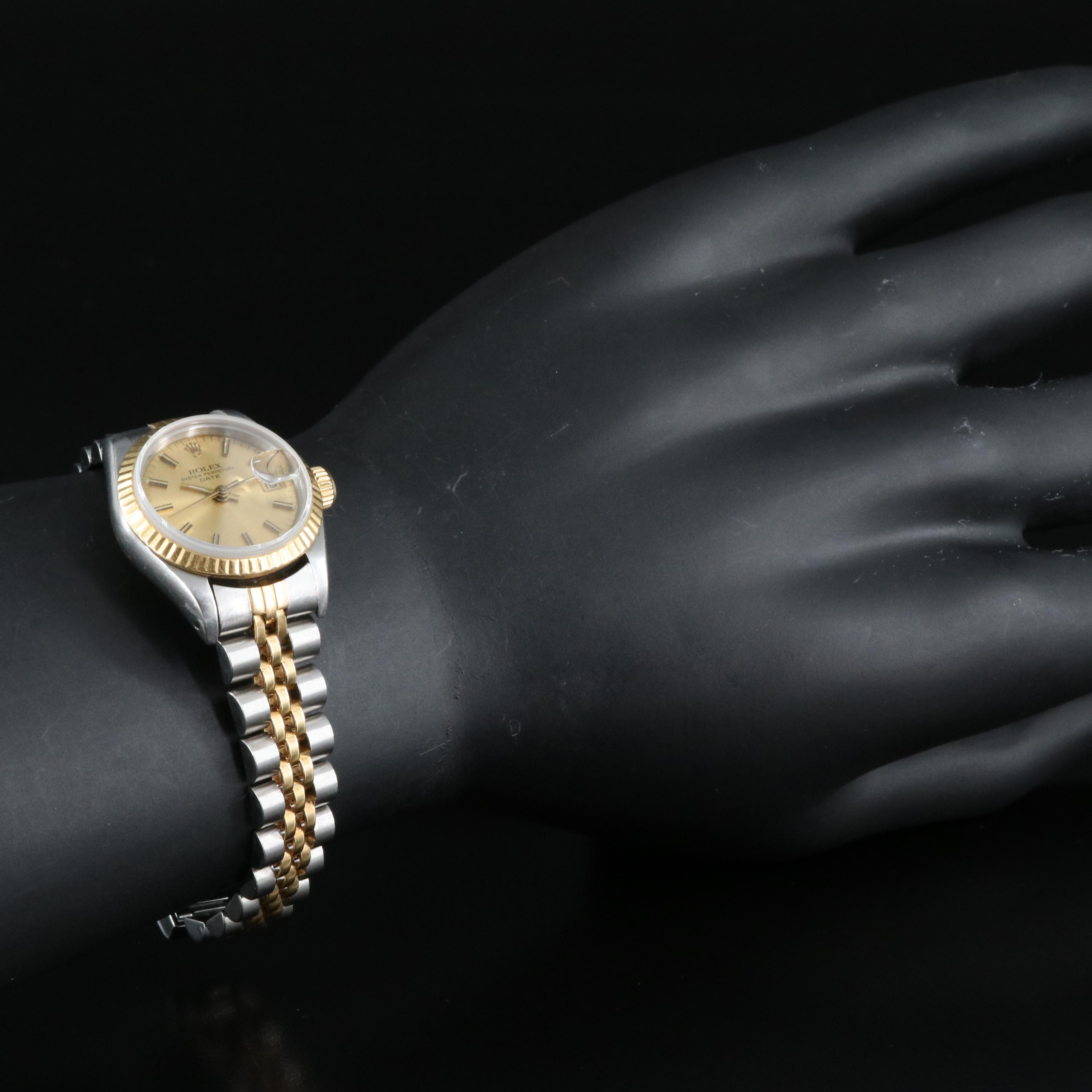 1983 Rolex Datejust 18K and Stainless Steel Watch