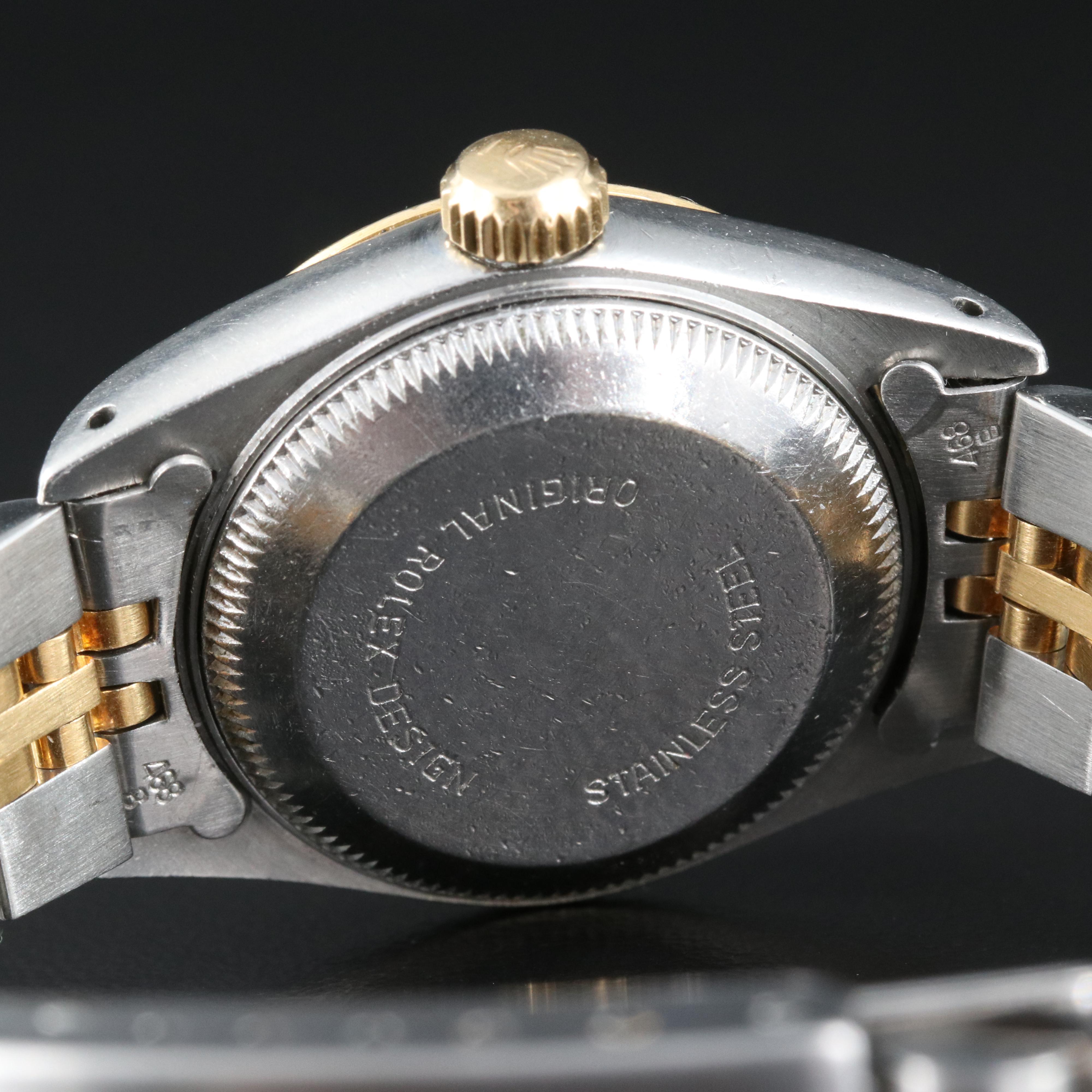 1983 Rolex Datejust 18K and Stainless Steel Watch