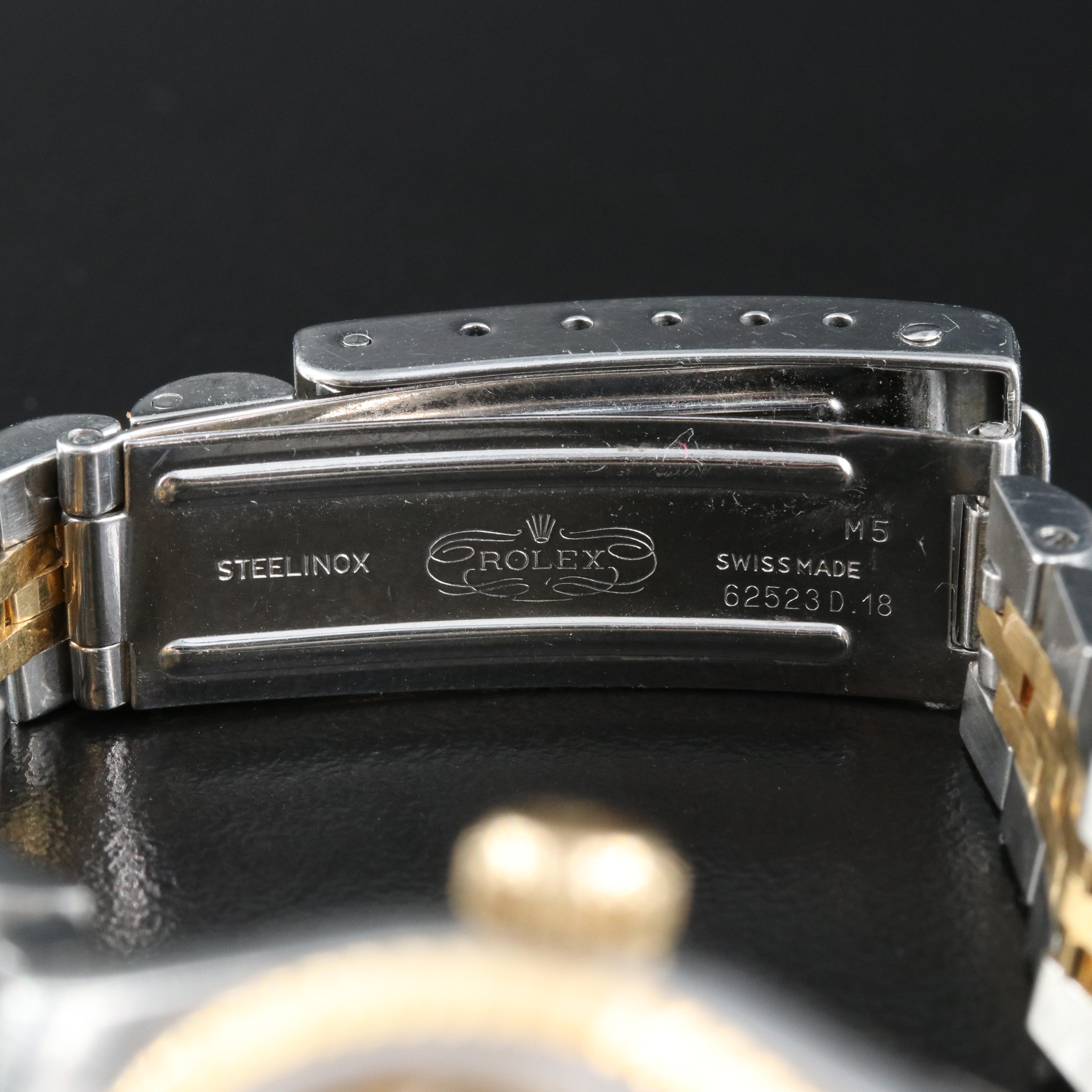 1983 Rolex Datejust 18K and Stainless Steel Watch