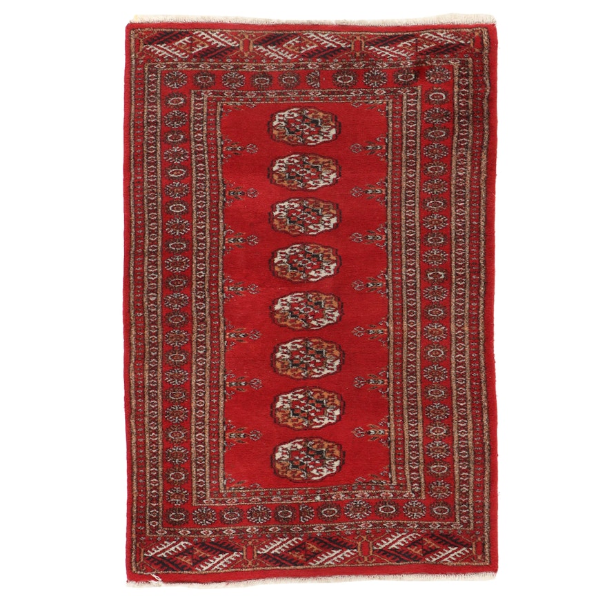 3'4 x 5'1 Hand-Knotted Afghan Baluch Area Rug