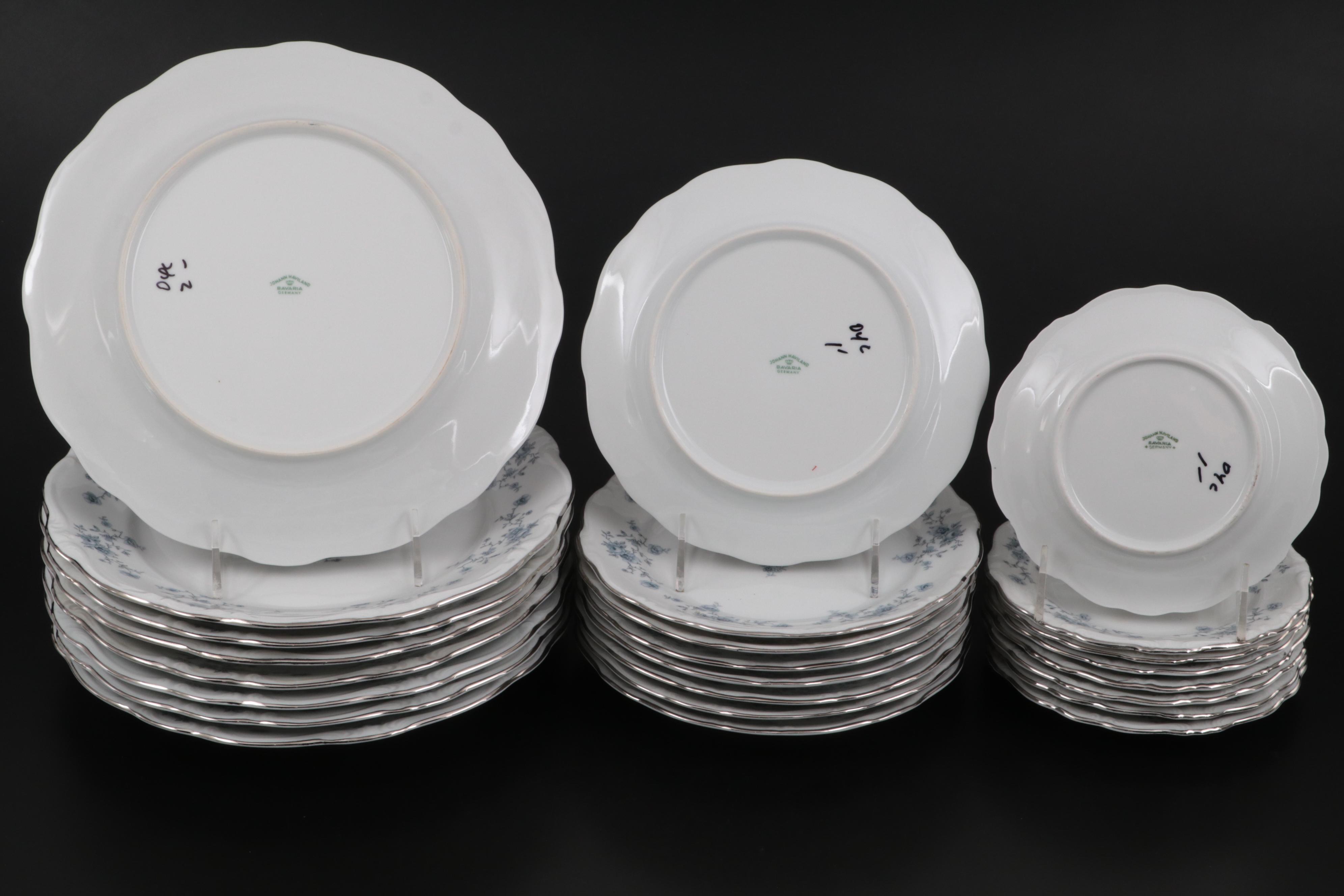 Johann Haviland "Blue Garland" Porcelain Dinnerware, 1953–1990