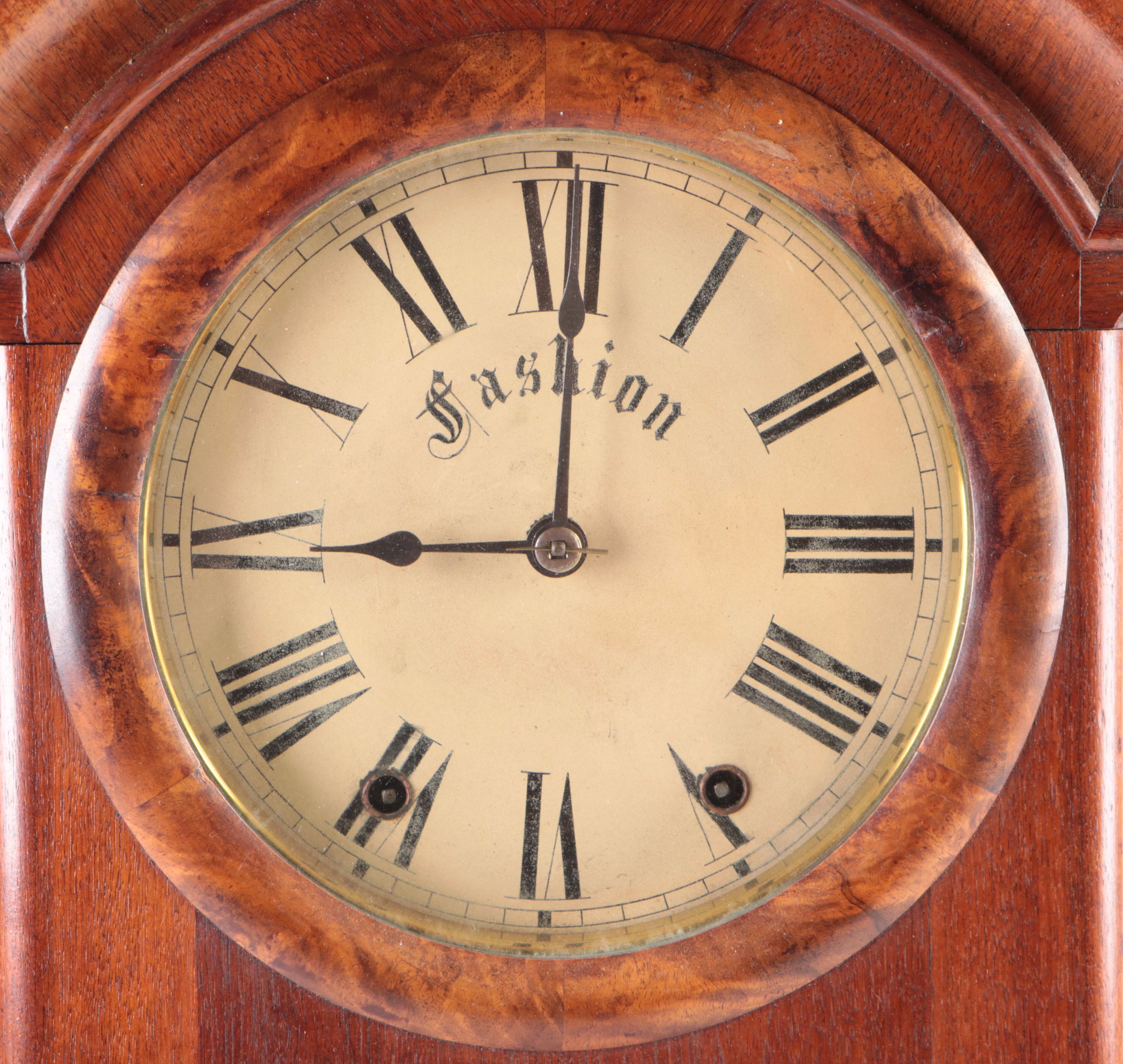 Southern Calendar Clock Co. and Seth Thomas "Fashion" Calendar Clock, 1877