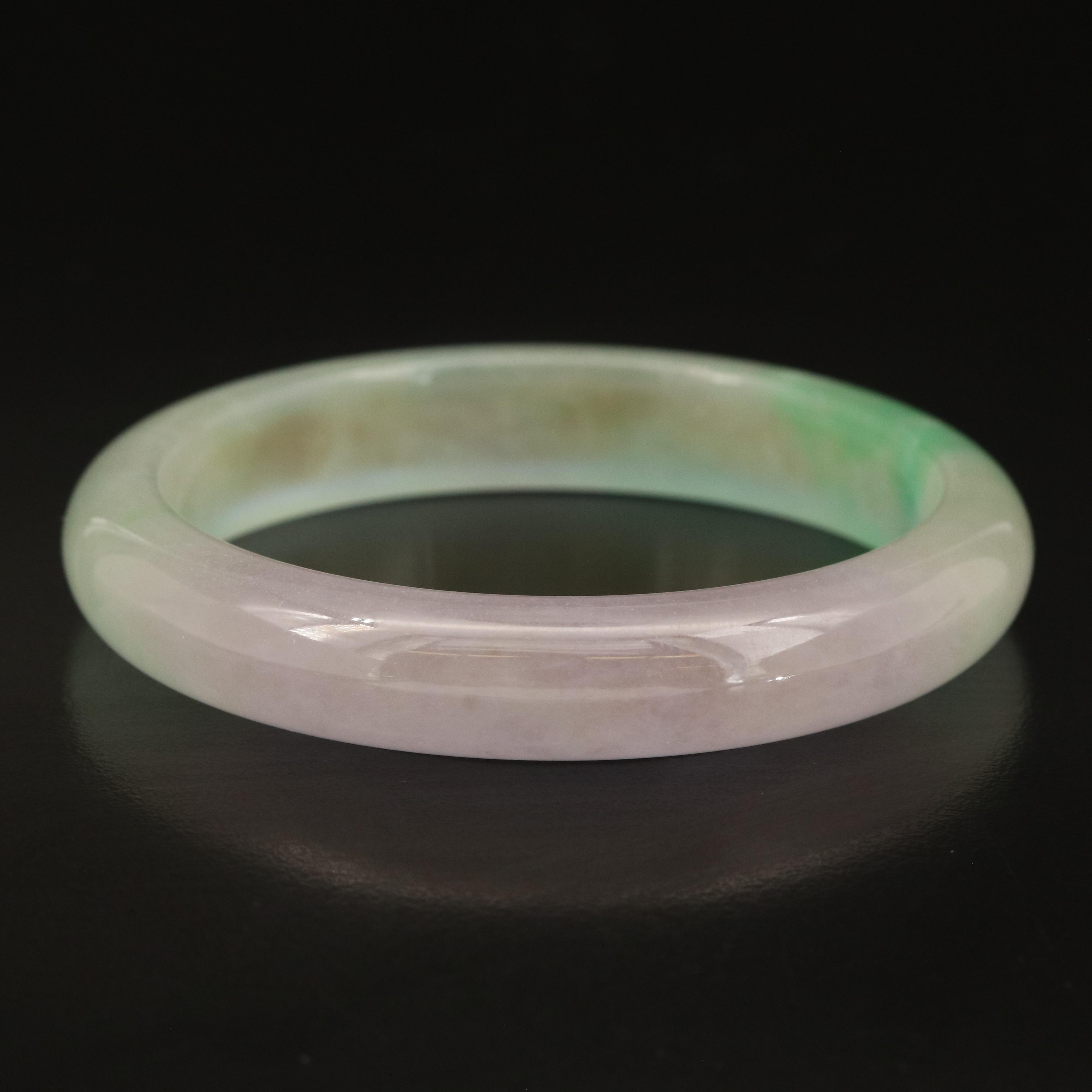 Jadeite Hololith Bangle