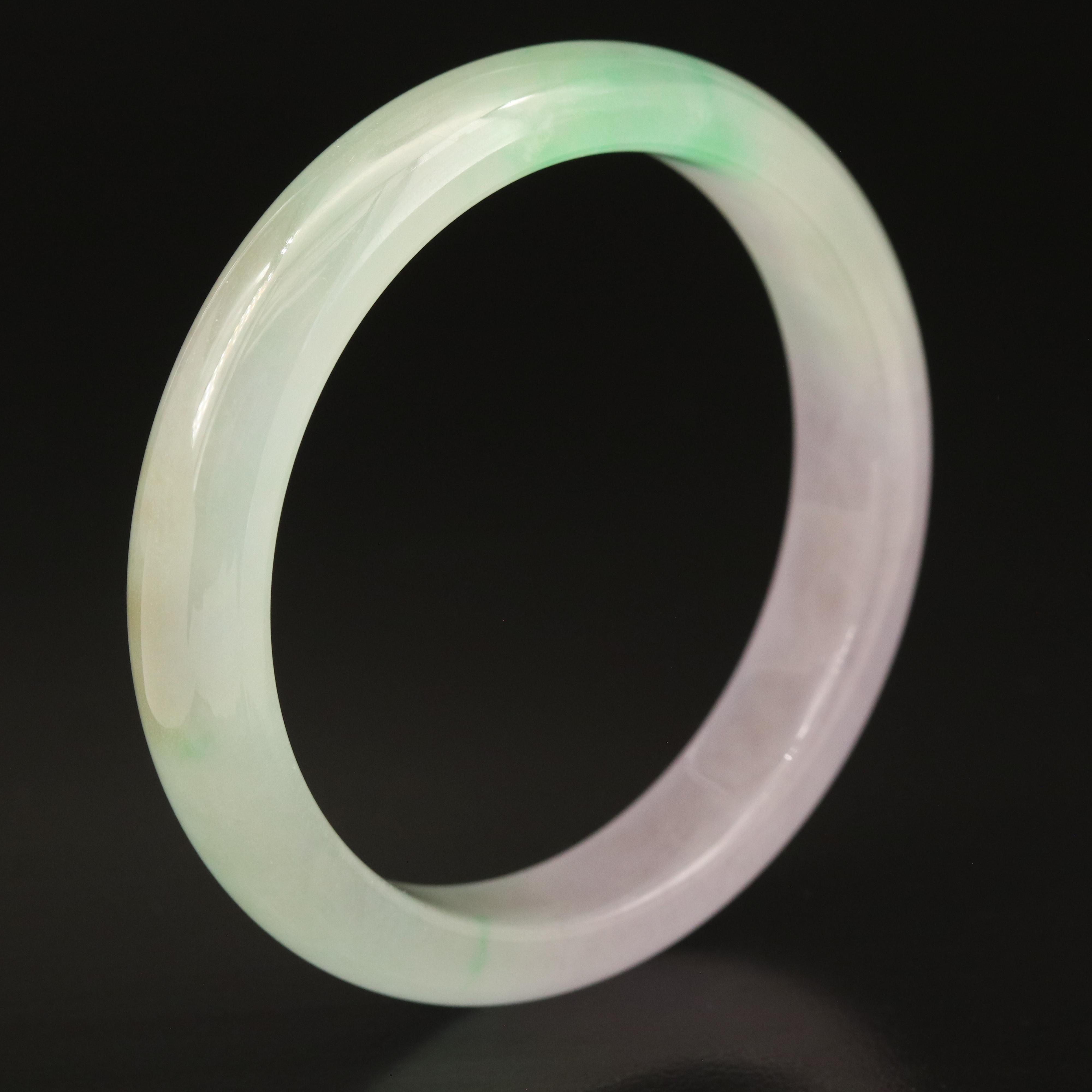 Jadeite Hololith Bangle