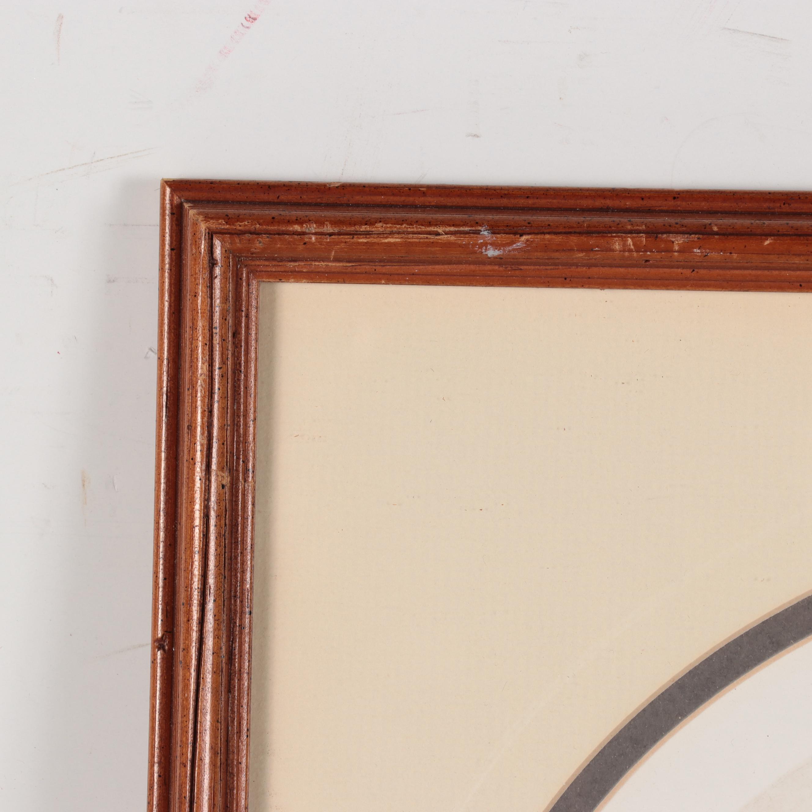 Dianne Krumel Hand-Colored Etching "Heron II"